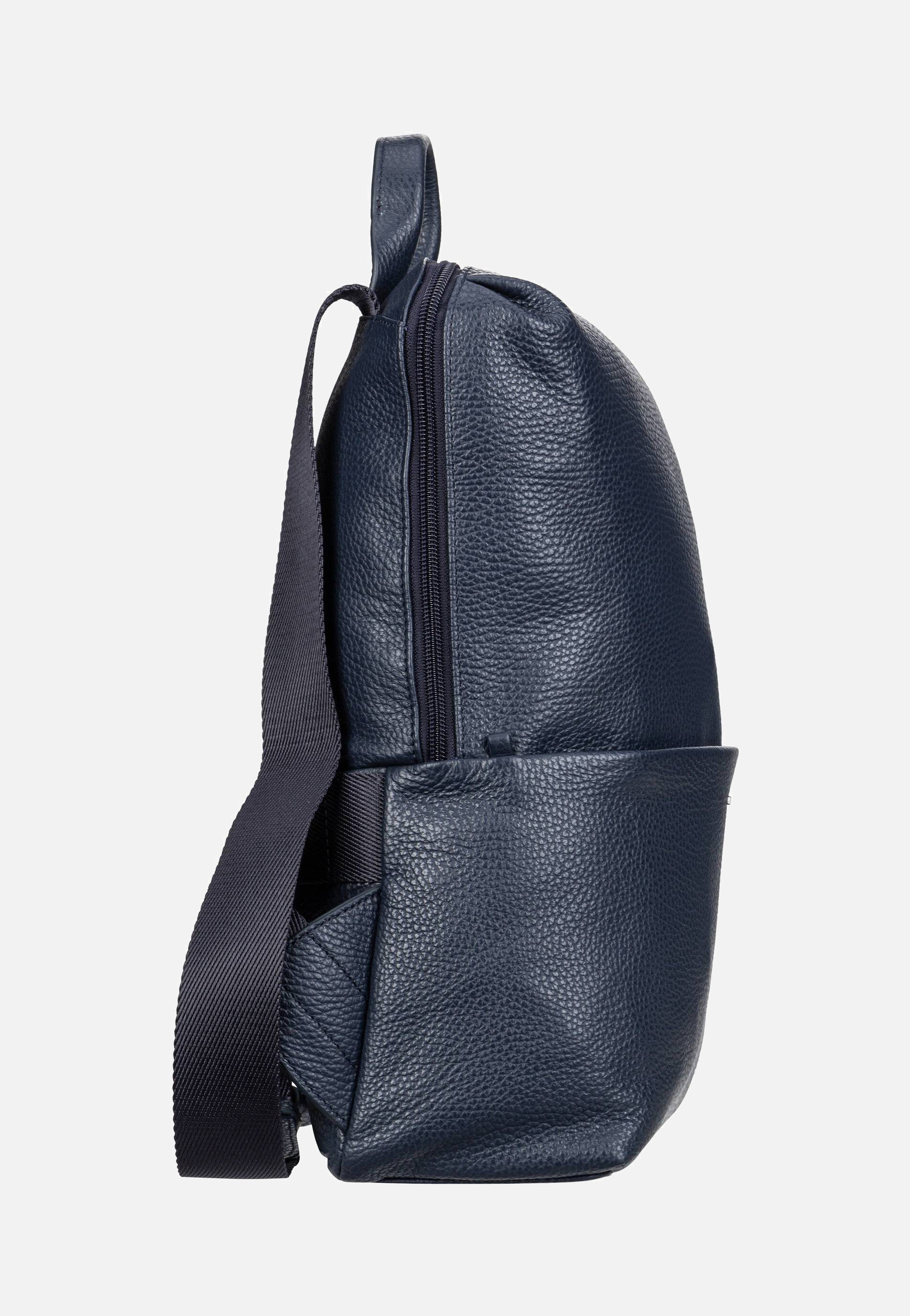 Mandarina Duck - Mellow Leather Squared FZT38 Dress Blue - Backpack | Women-Image