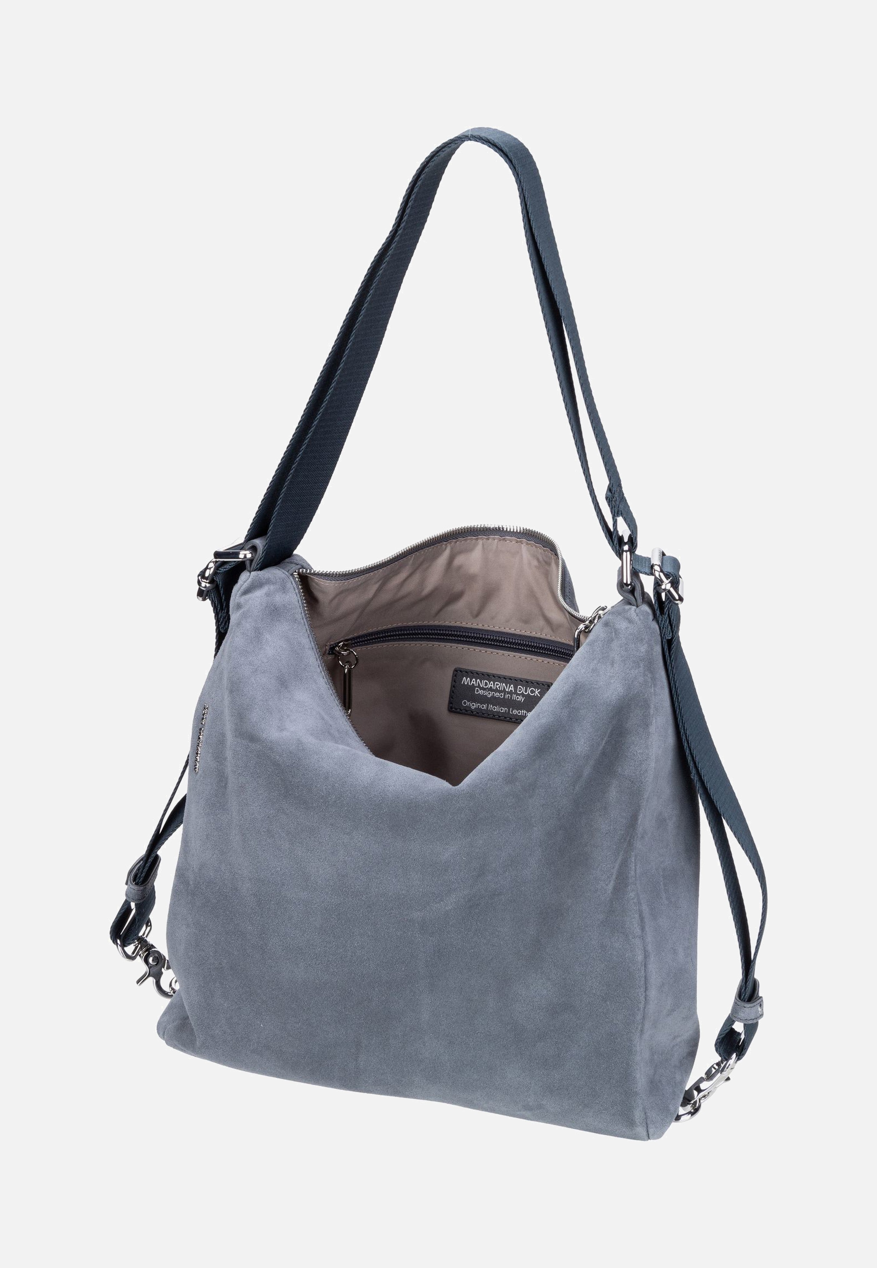 Mandarina Duck - Mellow Velvet Hobo LWT72 London Fog - Backpack | Women-Image