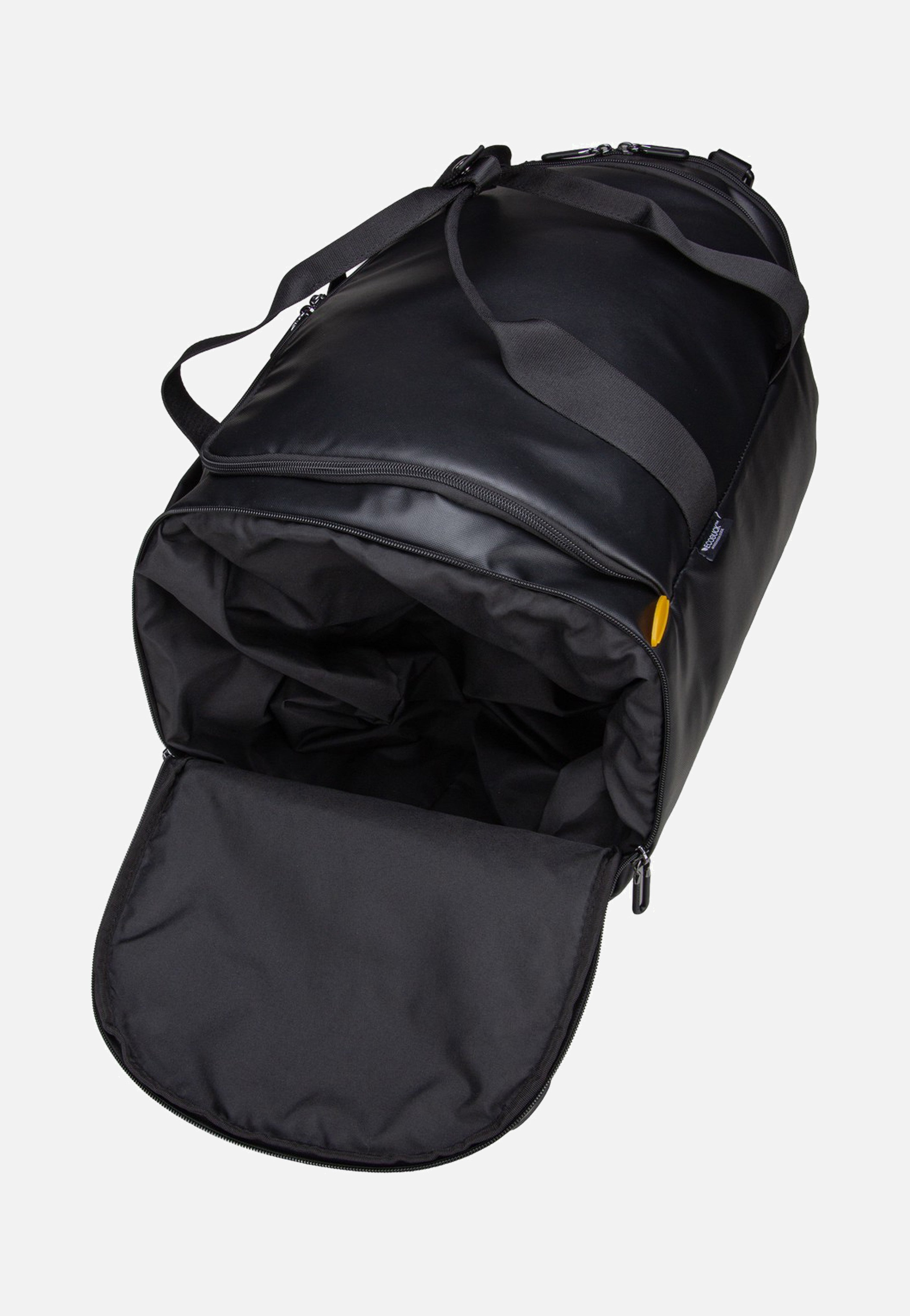 Mandarina Duck Eco Coated Duffle Black Dufflebag