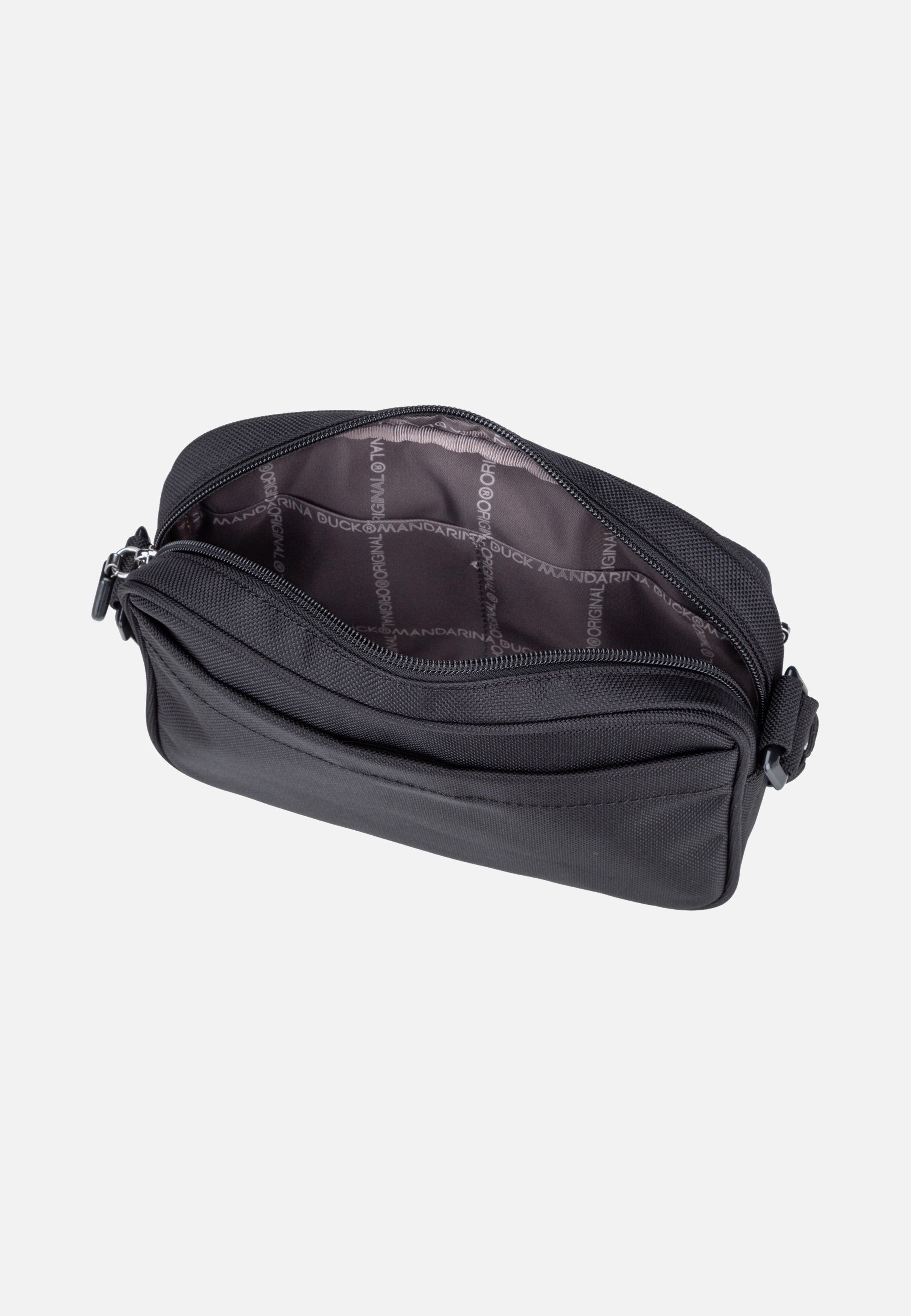 Mandarina Duck MD20 Camera QMT74 Black Crossbody Bag