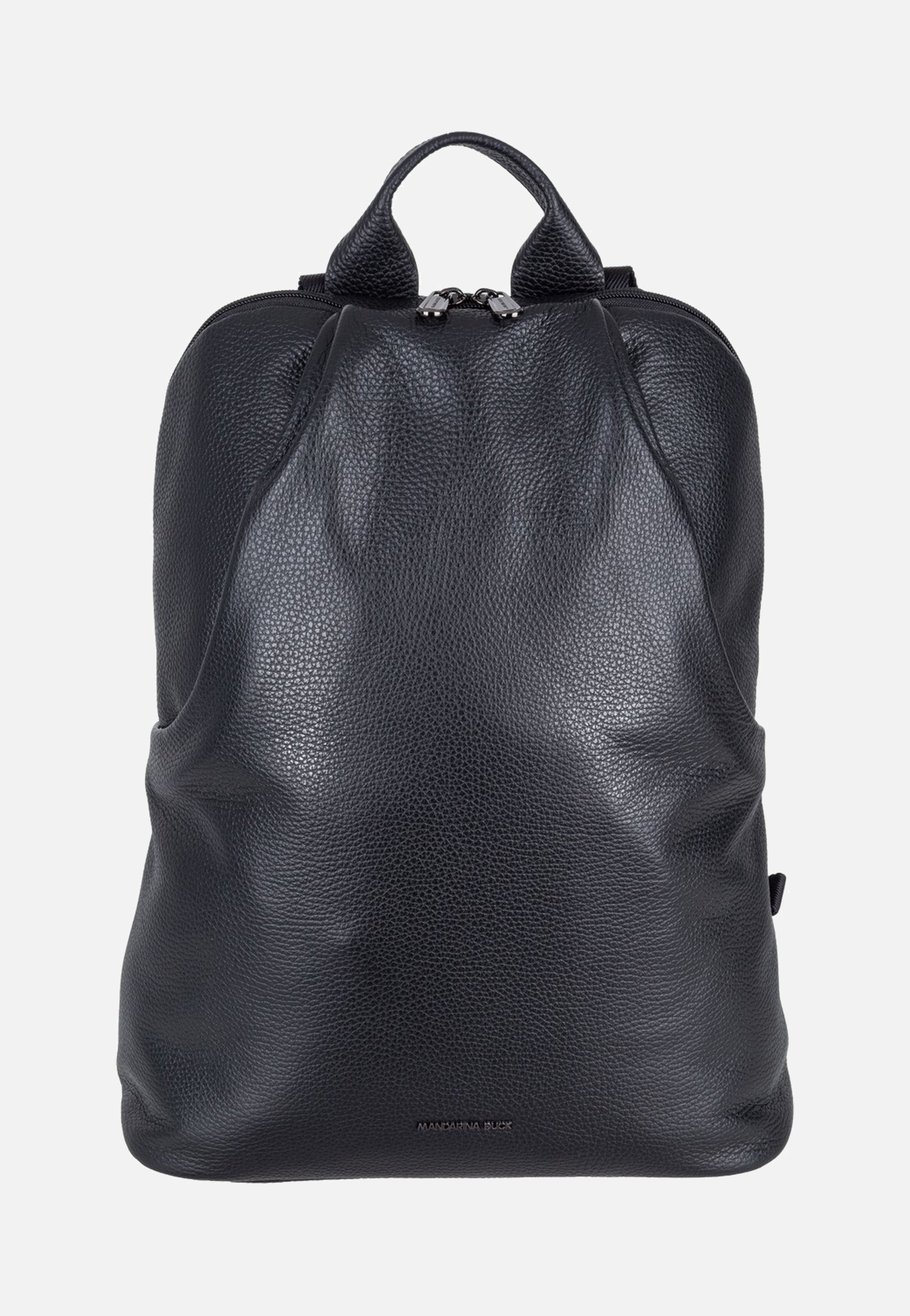 Mandarina Duck Mellow Leather Soft FZTA7 Nero Backpack