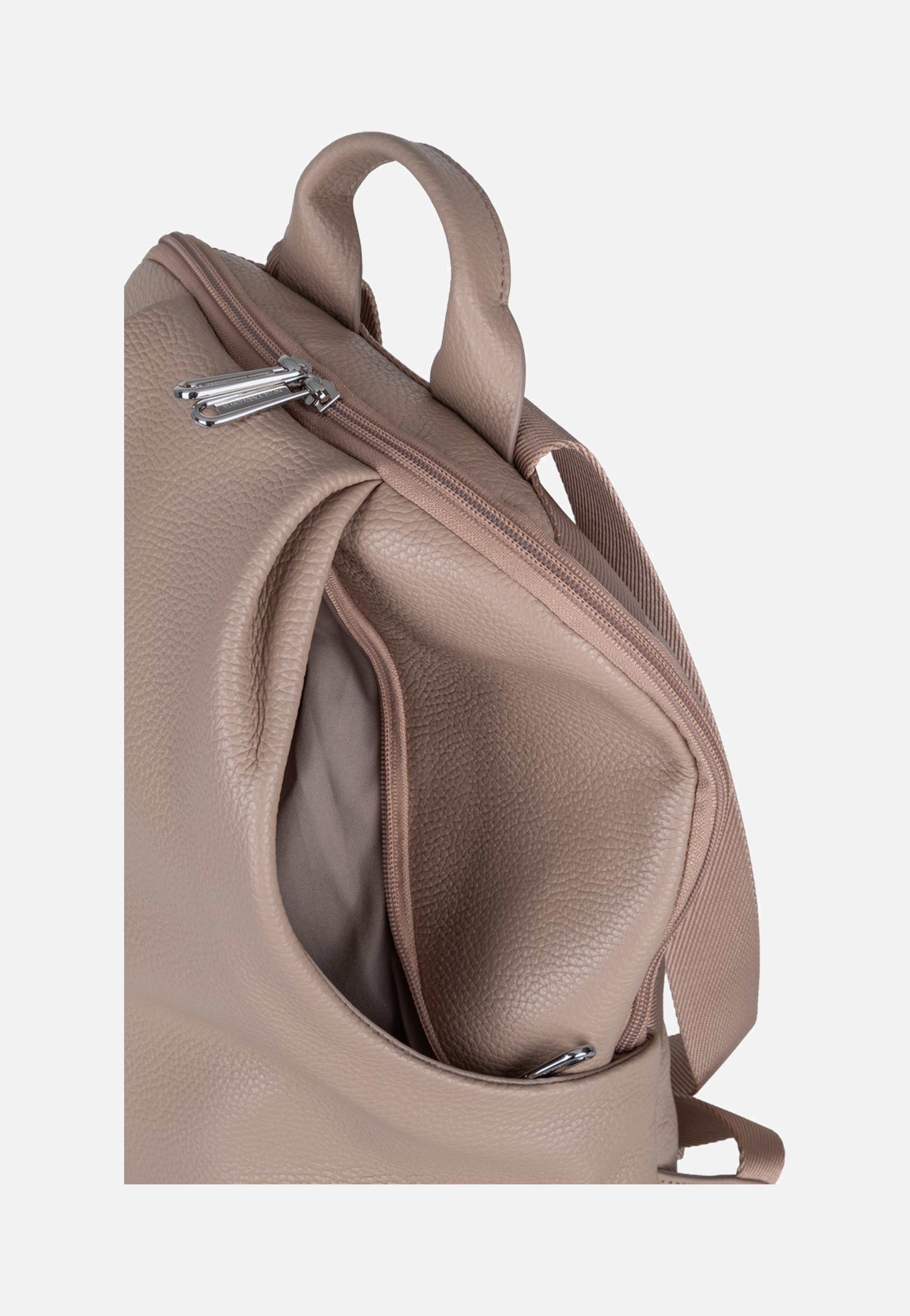 Mandarina Duck Mellow Leather Soft FZTA7 Warm Taupe Backpack