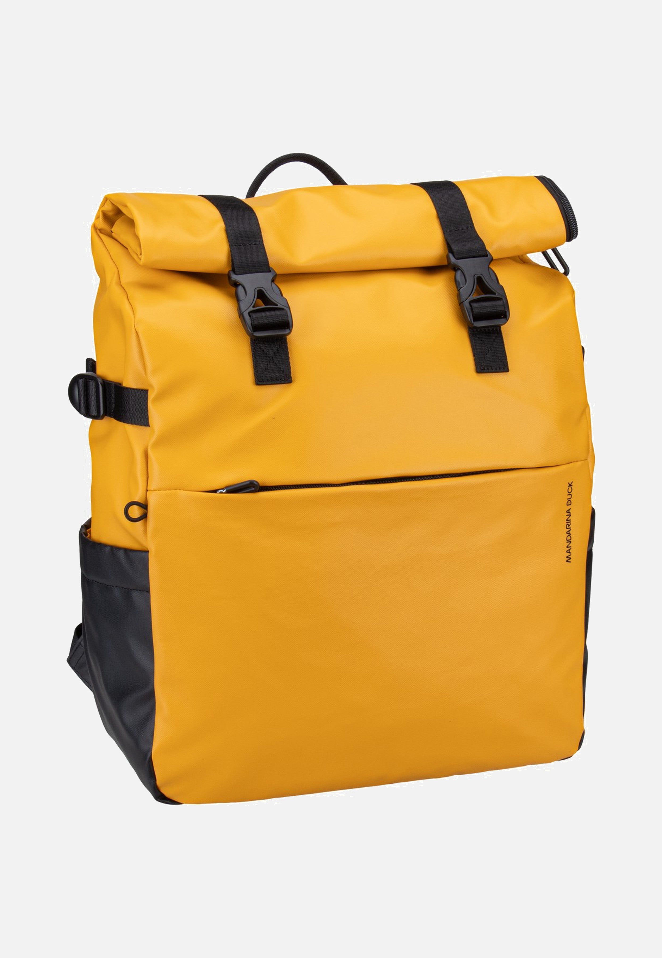 Mandarina Duck Eco Coated OST06 Duck Yellow Travel Backpack