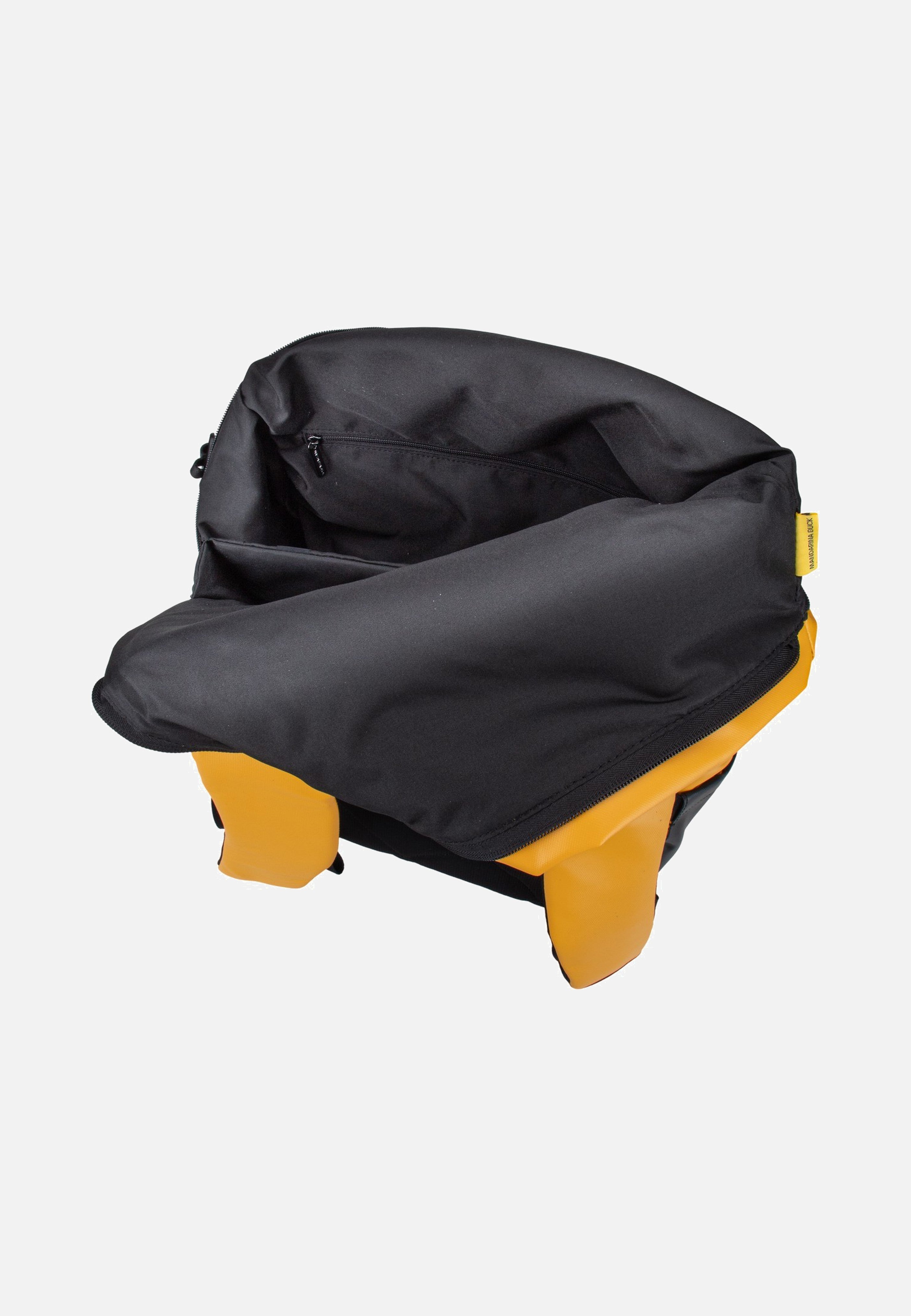 Mandarina Duck Eco Coated OST06 Duck Yellow Travel Backpack