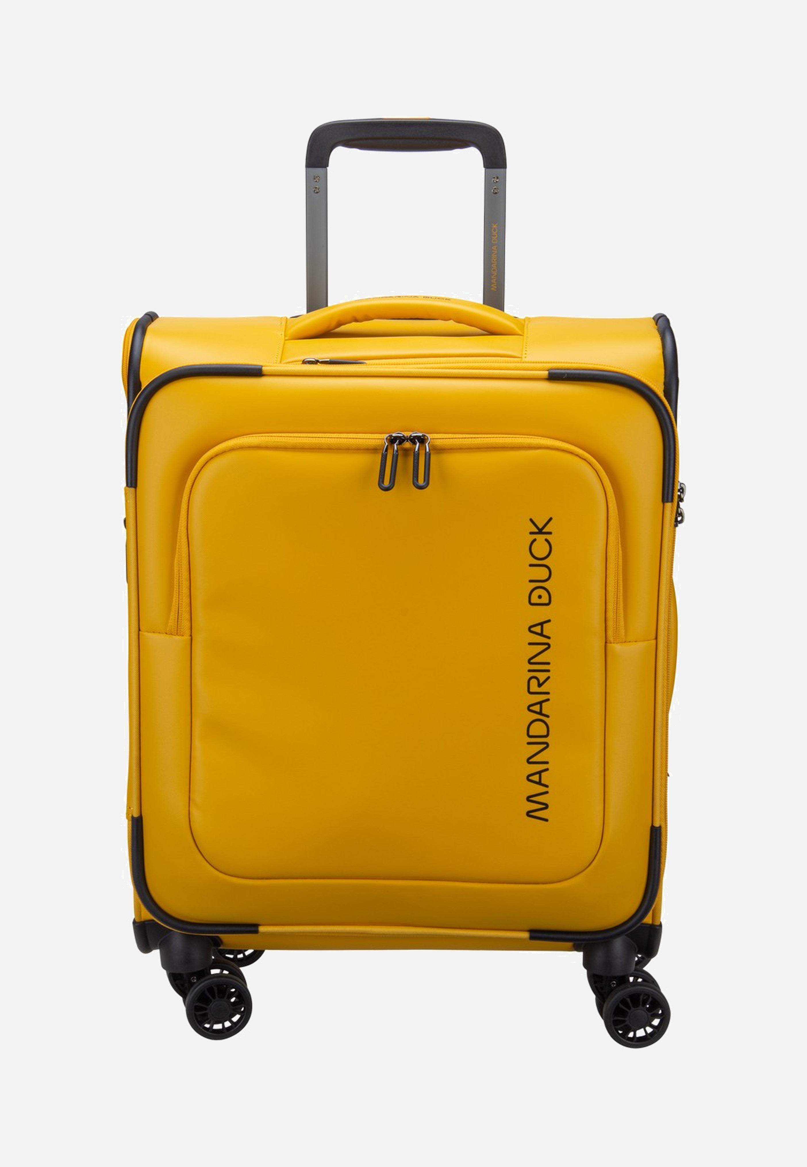 Mandarina Duck Eco Coated OSV01 Duck Yellow Suitcase