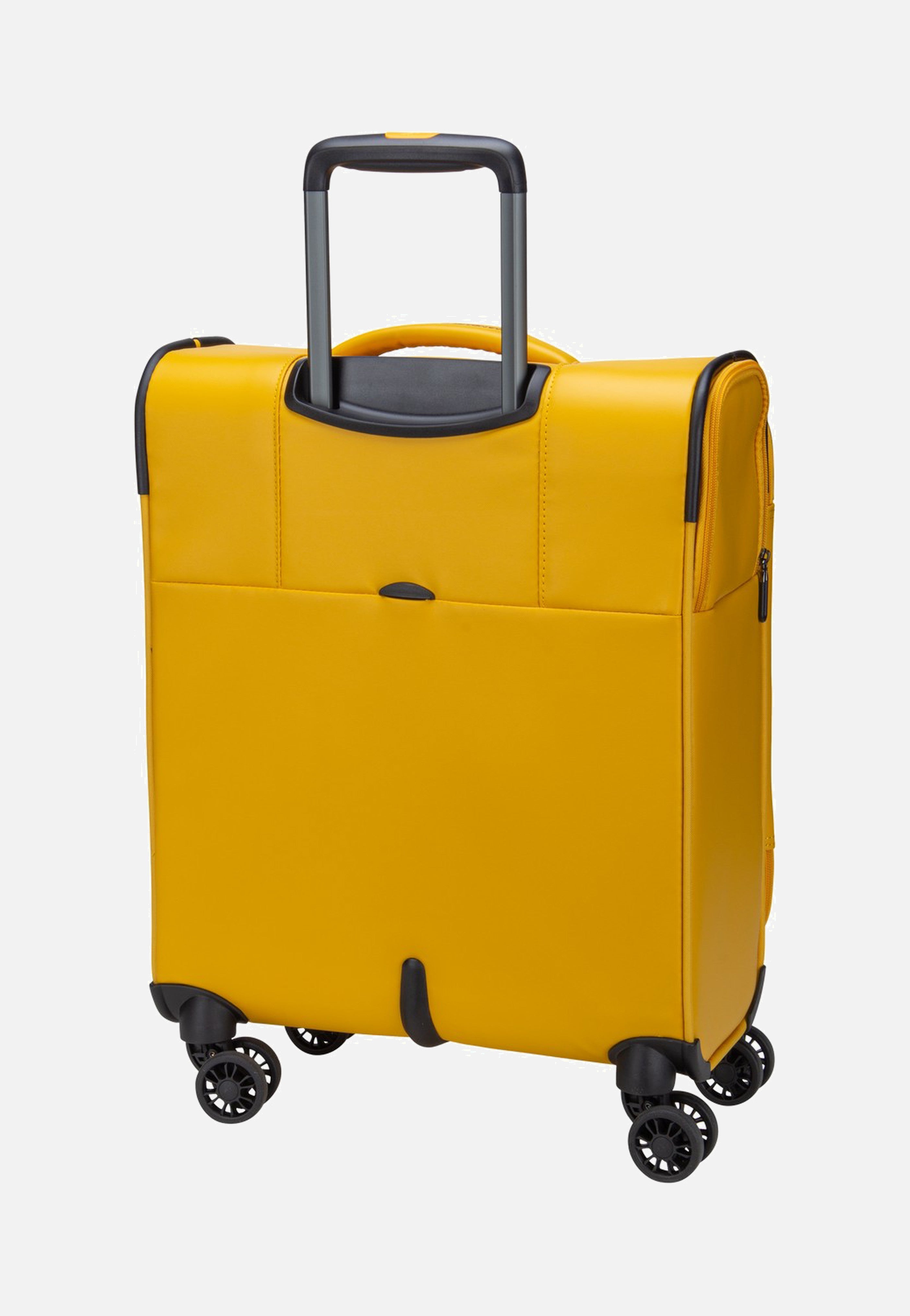 Mandarina Duck Eco Coated OSV01 Duck Yellow Suitcase