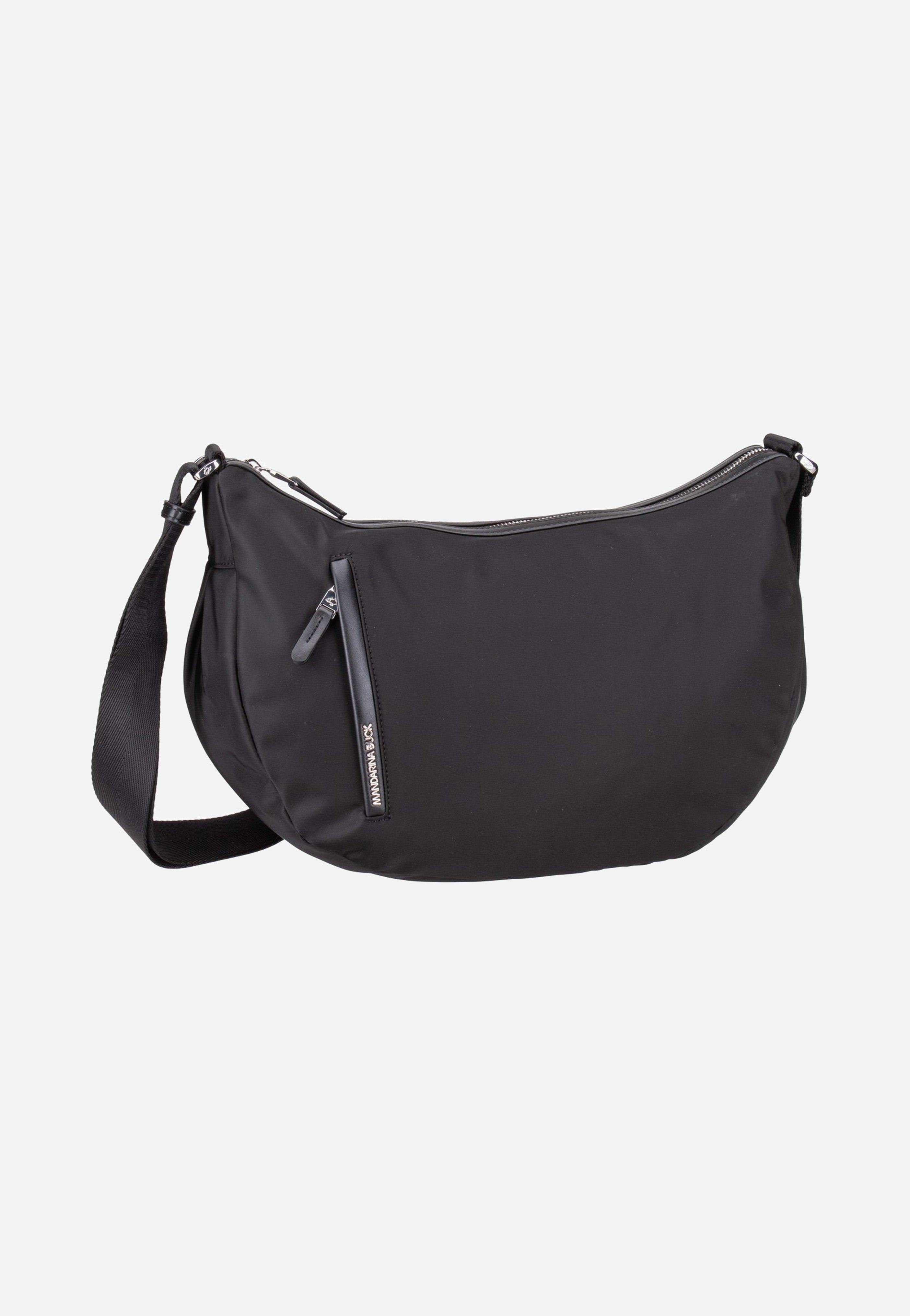 Mandarina Duck Hunter Medium VCT46 Black Hobo Bag