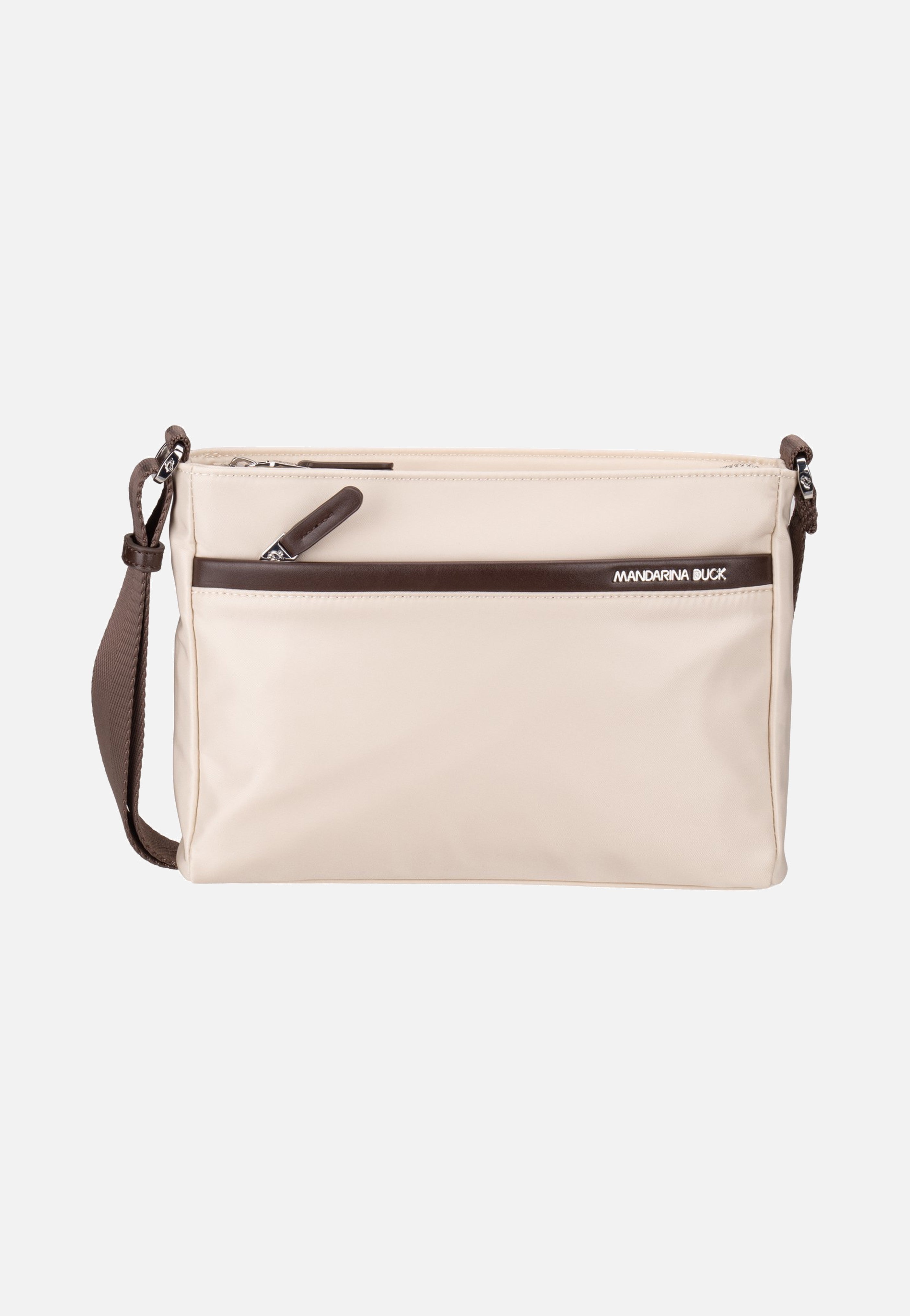 Mandarina Duck Hunter Small VCT30 Latte Crossbody Bag