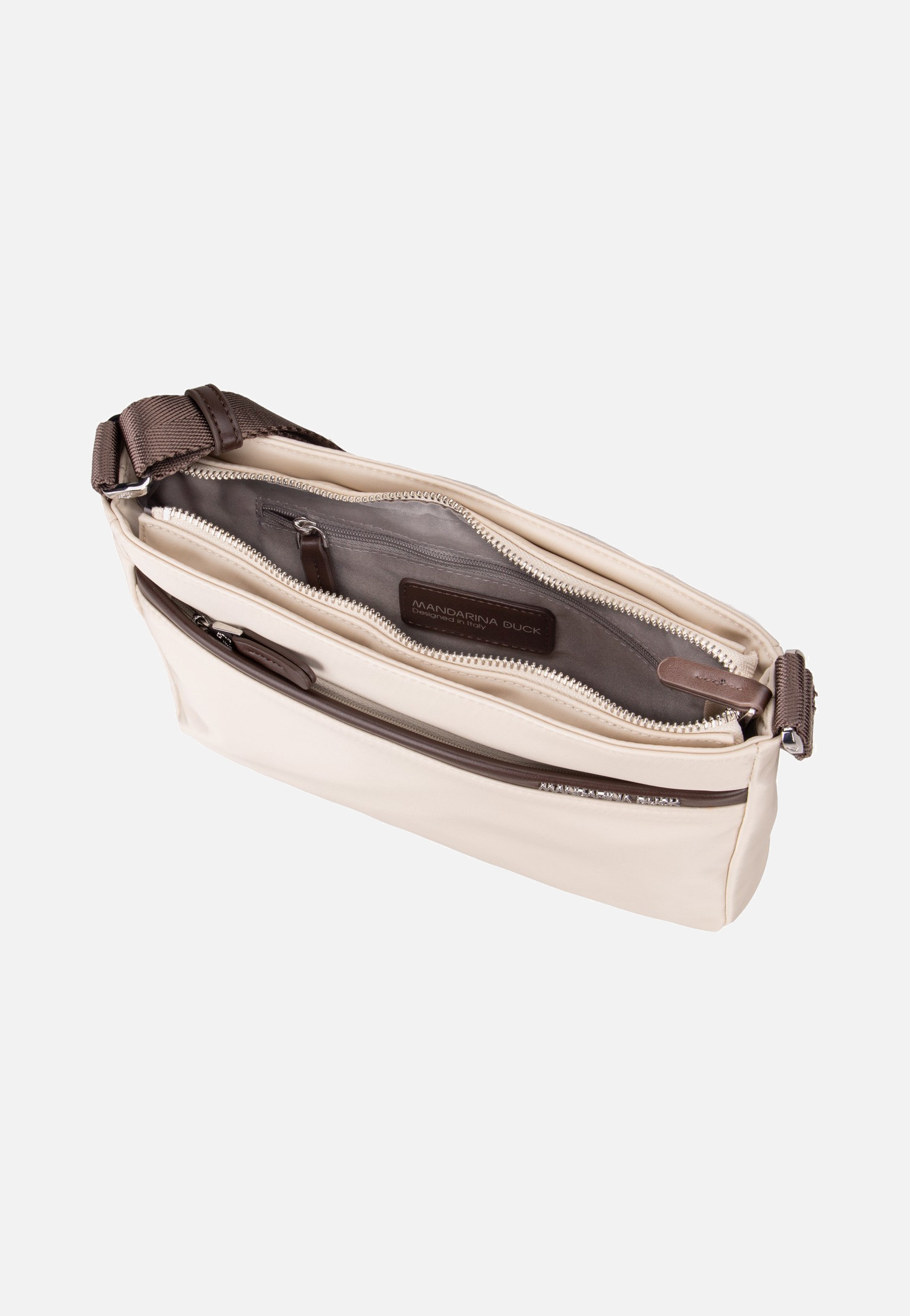 Mandarina Duck Hunter Small VCT30 Latte Crossbody Bag
