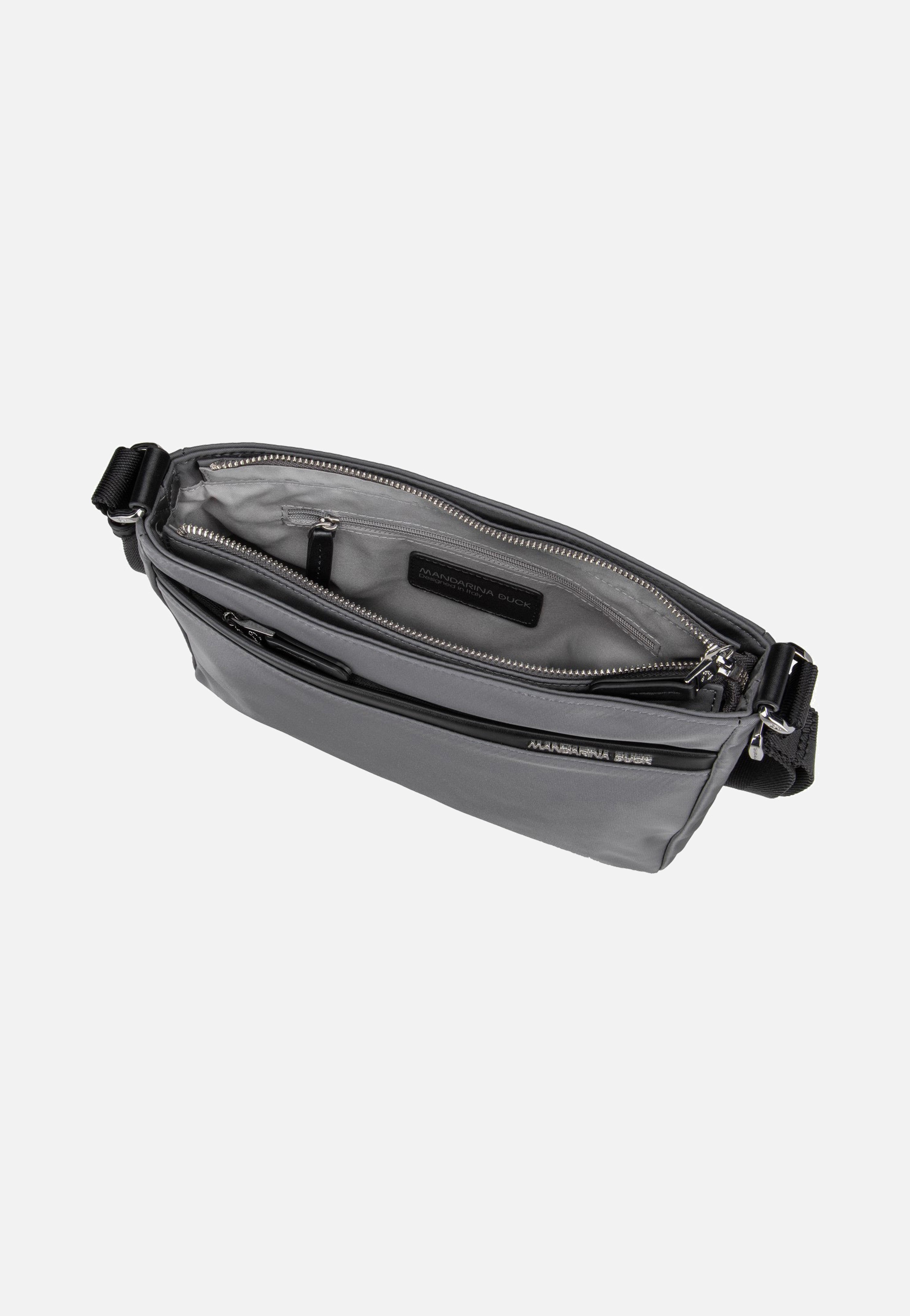 Mandarina Duck Hunter Small VCT30 Smoked Pearl Crossbody Bag