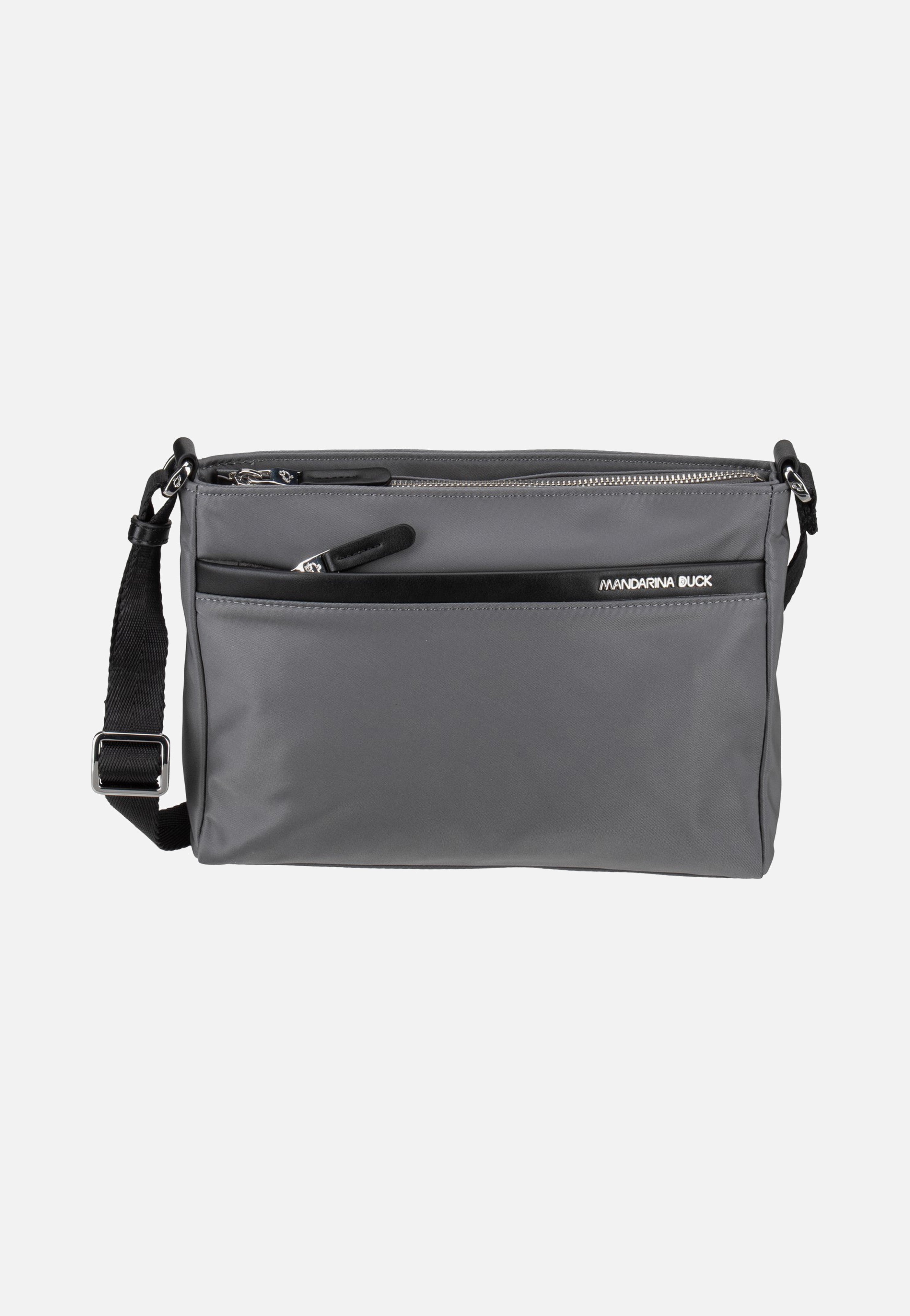 Mandarina Duck Hunter Small VCT30 Smoked Pearl Crossbody Bag