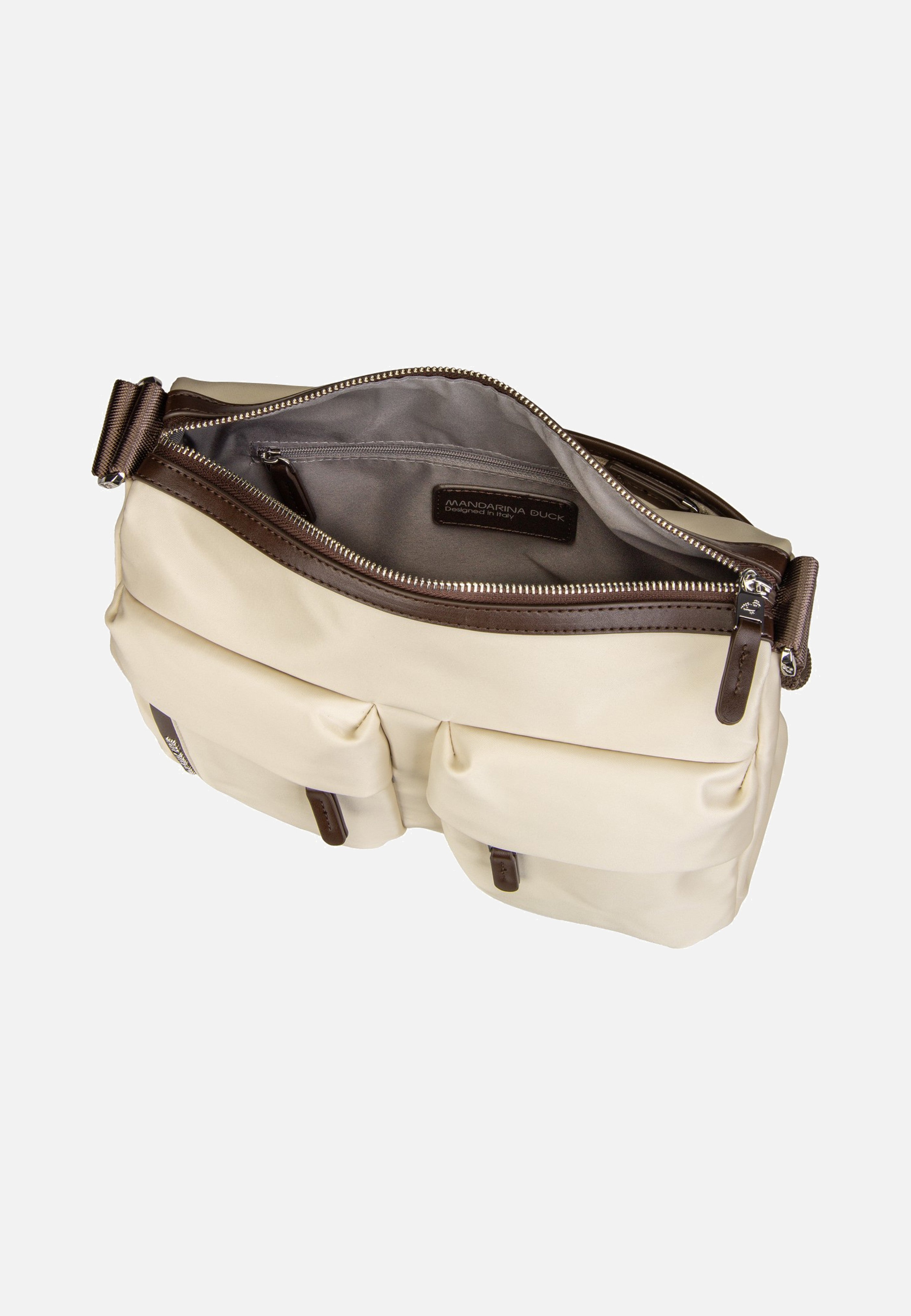 Mandarina Duck Hunter VCT18 Latte Crossbody Bag