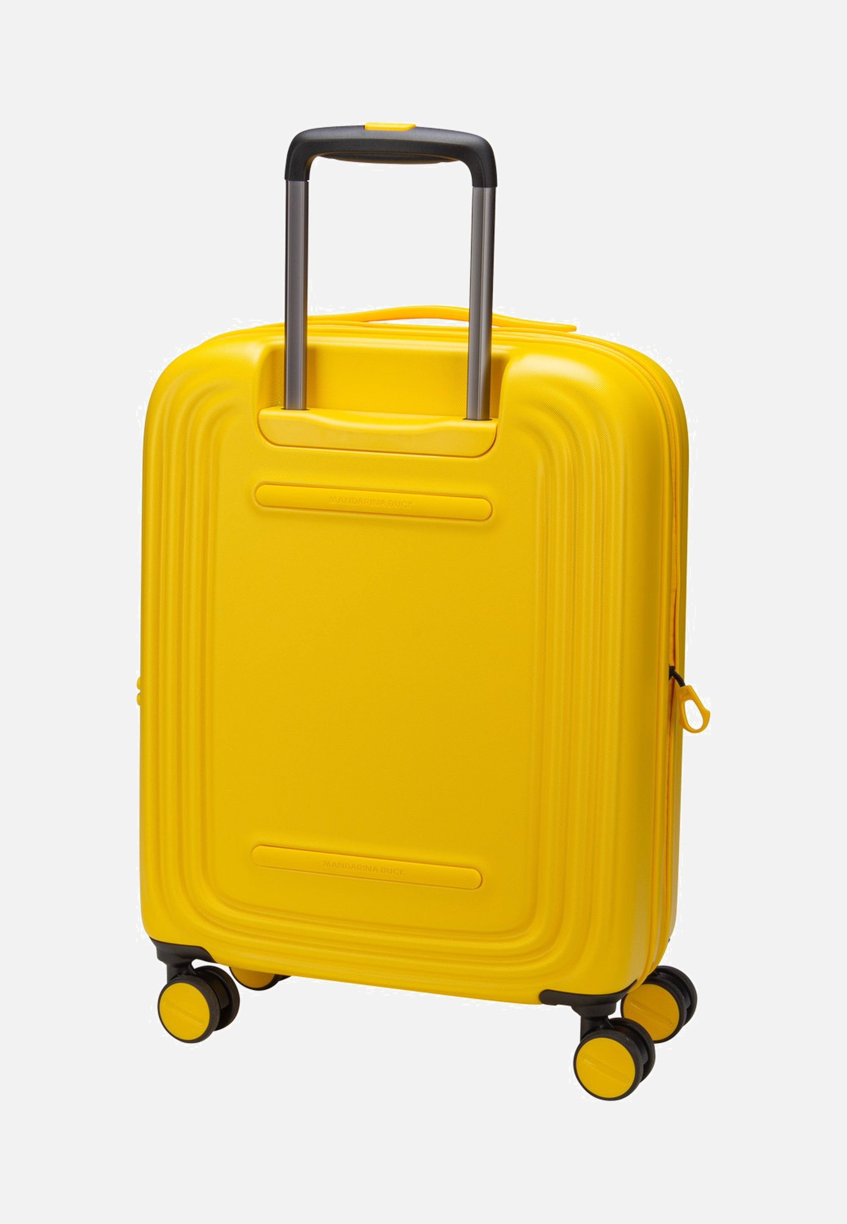 Mandarina Duck Logoduck + Cabin Exp SZV24 Duck Yellow Suitcase