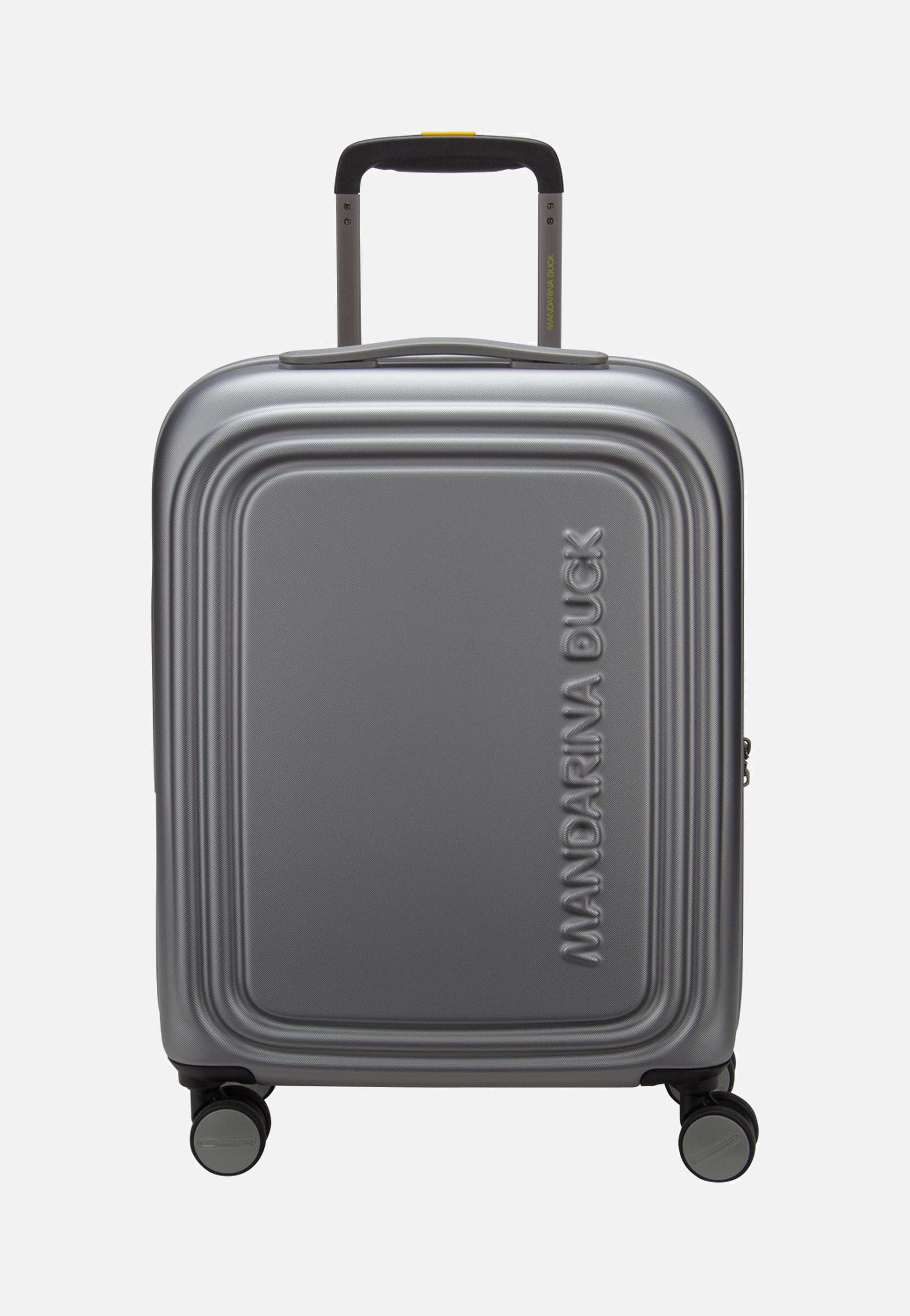 Mandarina Duck Logoduck + Cabin Exp SZV24 Silver Suitcase