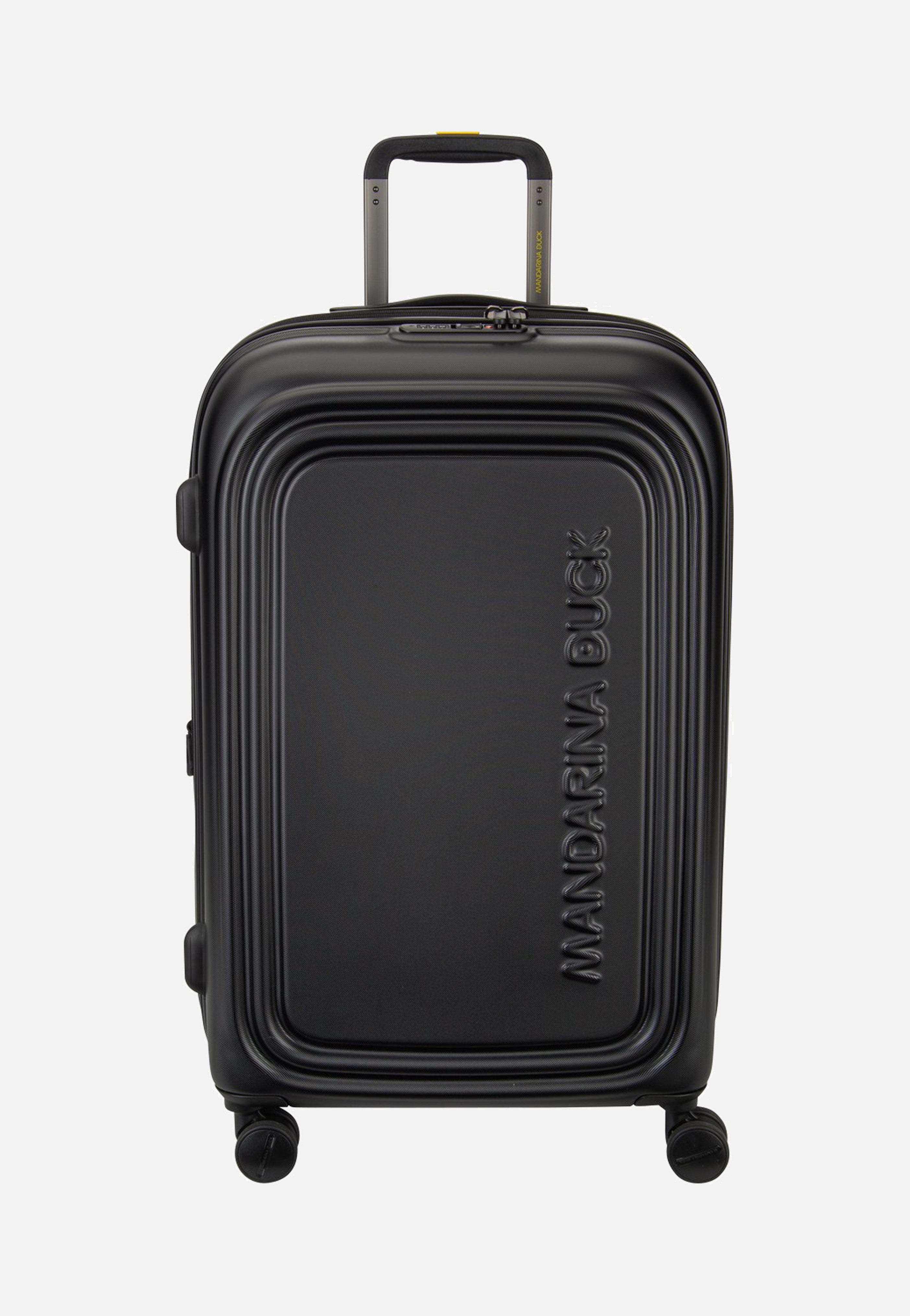 Mandarina Duck Logoduck + Trolley Medium Exp Black Suitcase