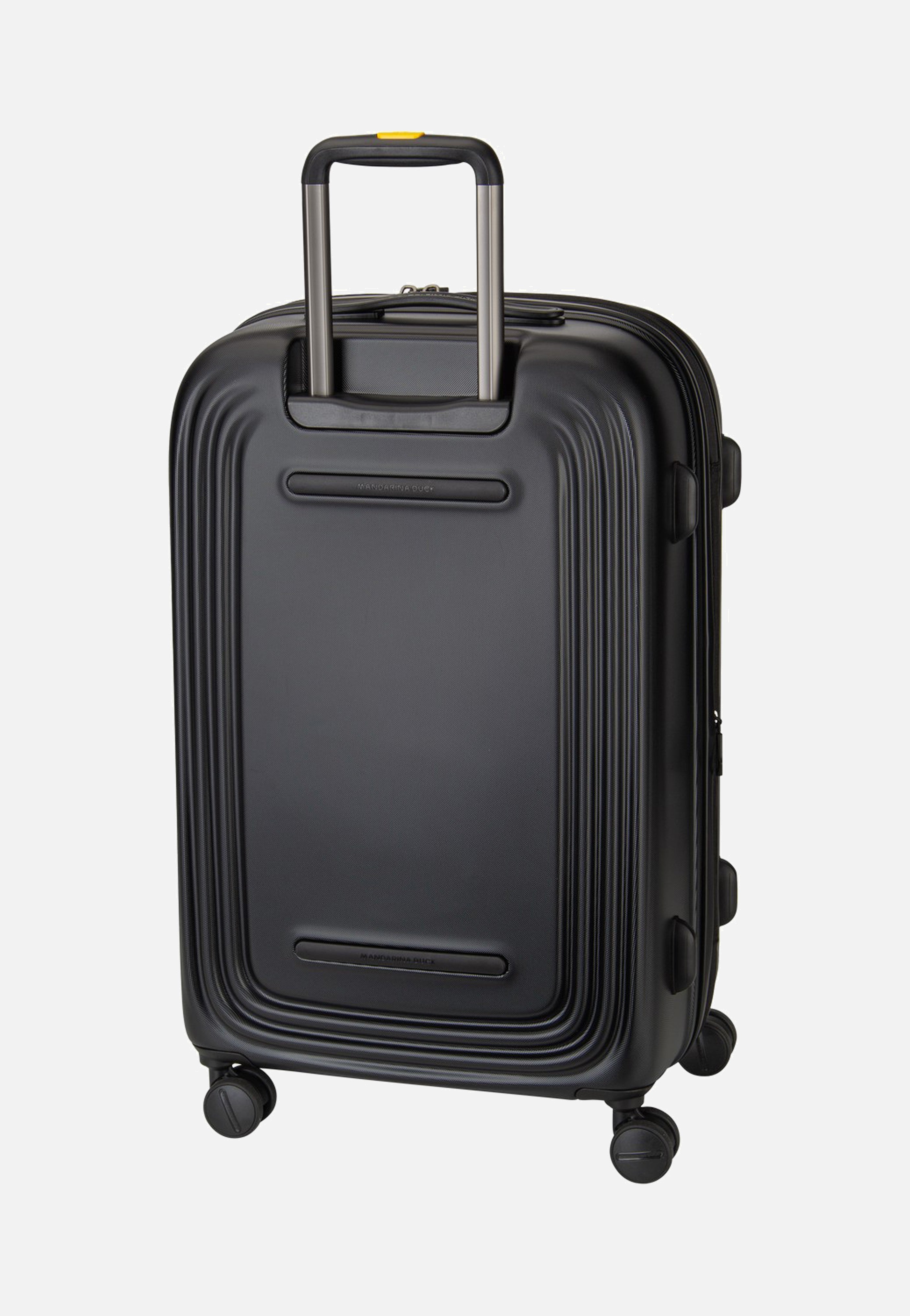 Mandarina Duck Logoduck + Trolley Medium Exp Black Suitcase