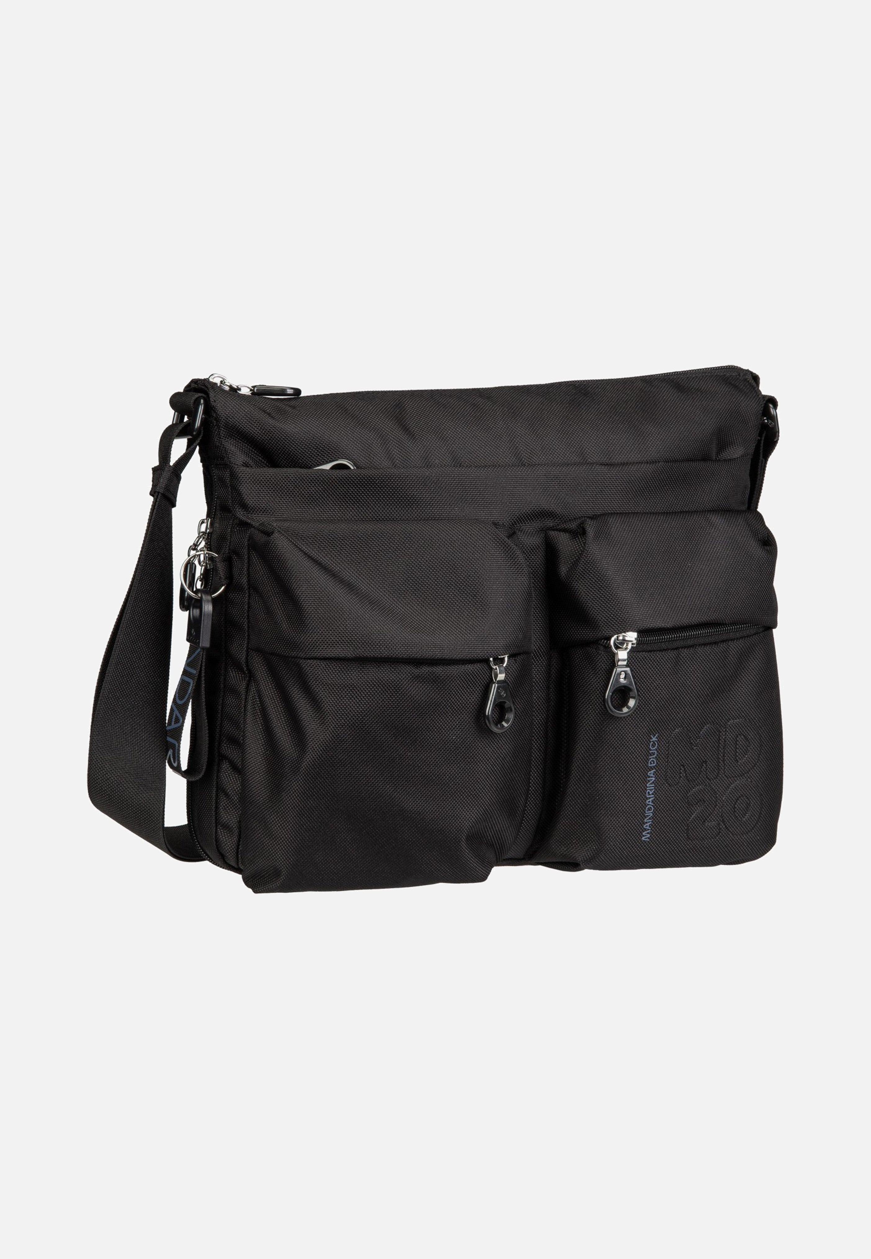 Mandarina Duck MD20 Big QMTX6 Black Crossbody Bag