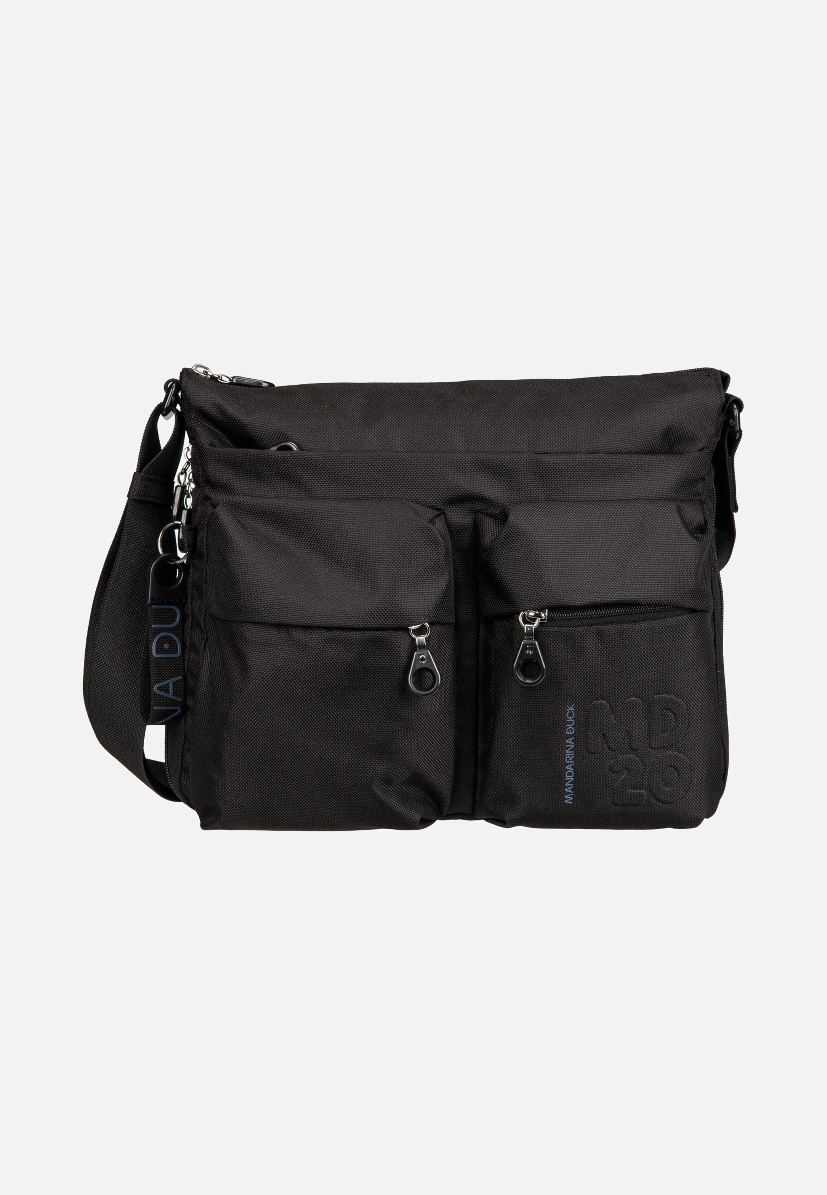 Mandarina Duck MD20 Big QMTX6 Black Crossbody Bag