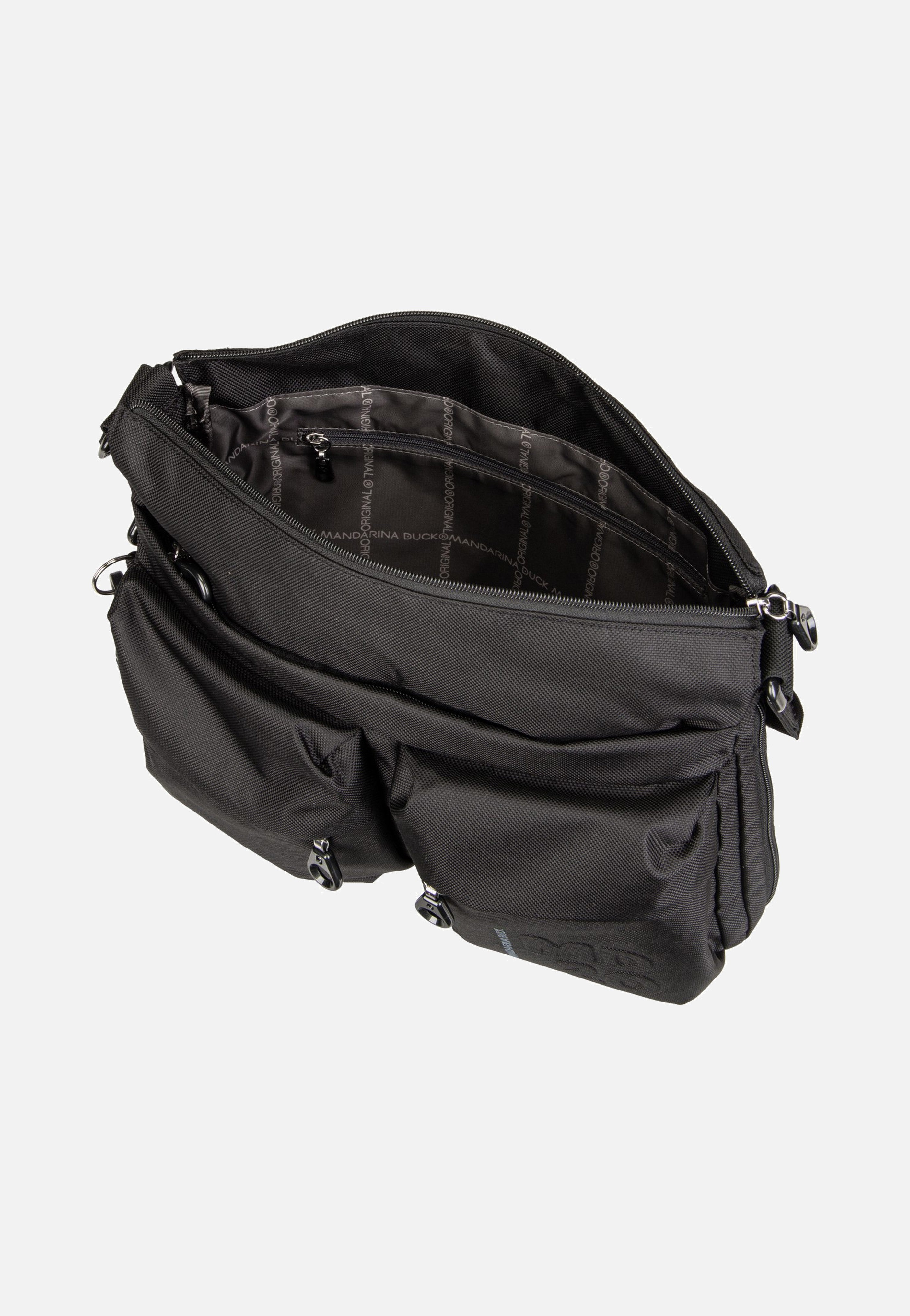 Mandarina Duck MD20 Big QMTX6 Black Crossbody Bag
