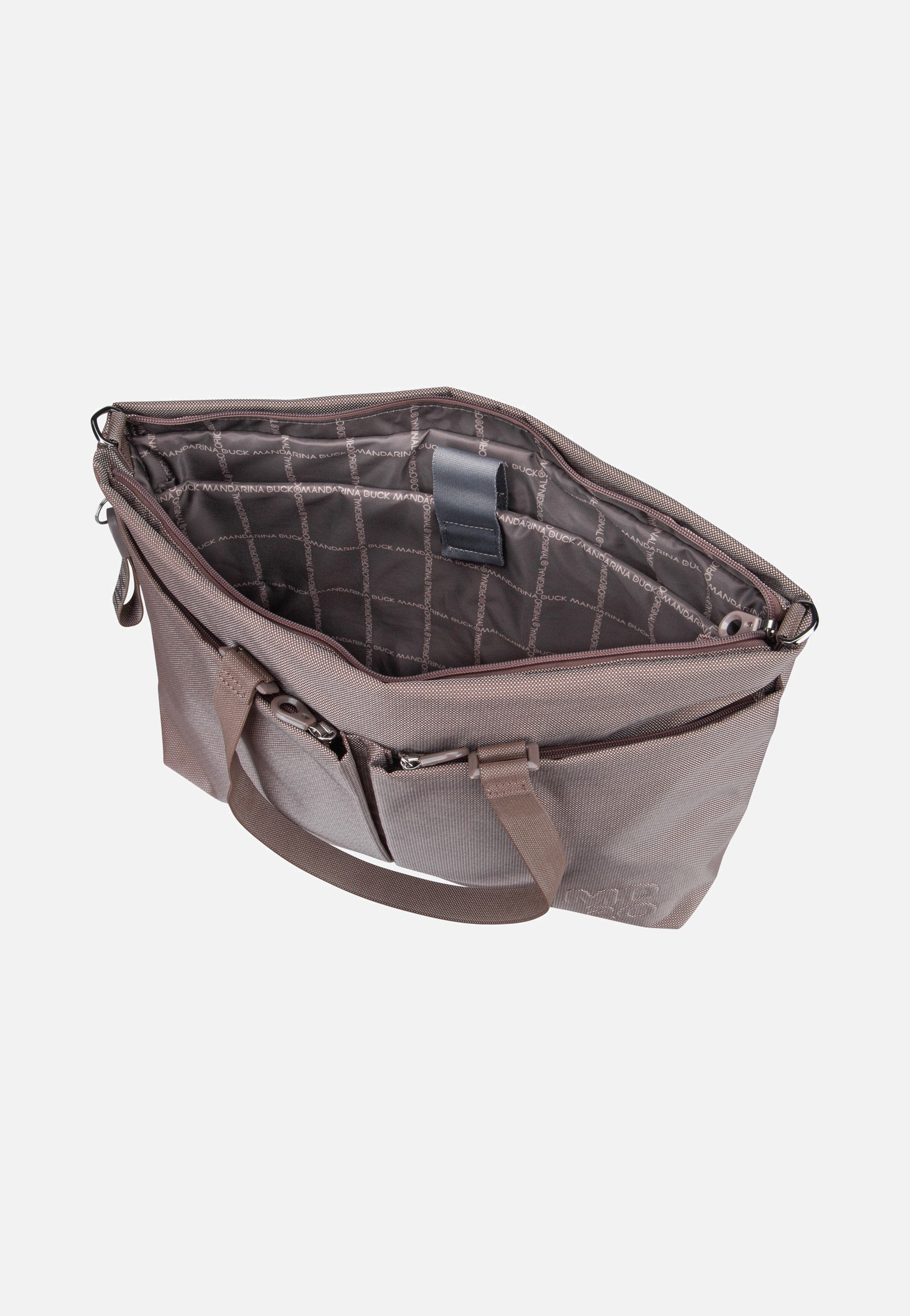 Mandarina Duck - MD20 QMT42 Taupe - Shopper | Women-Image
