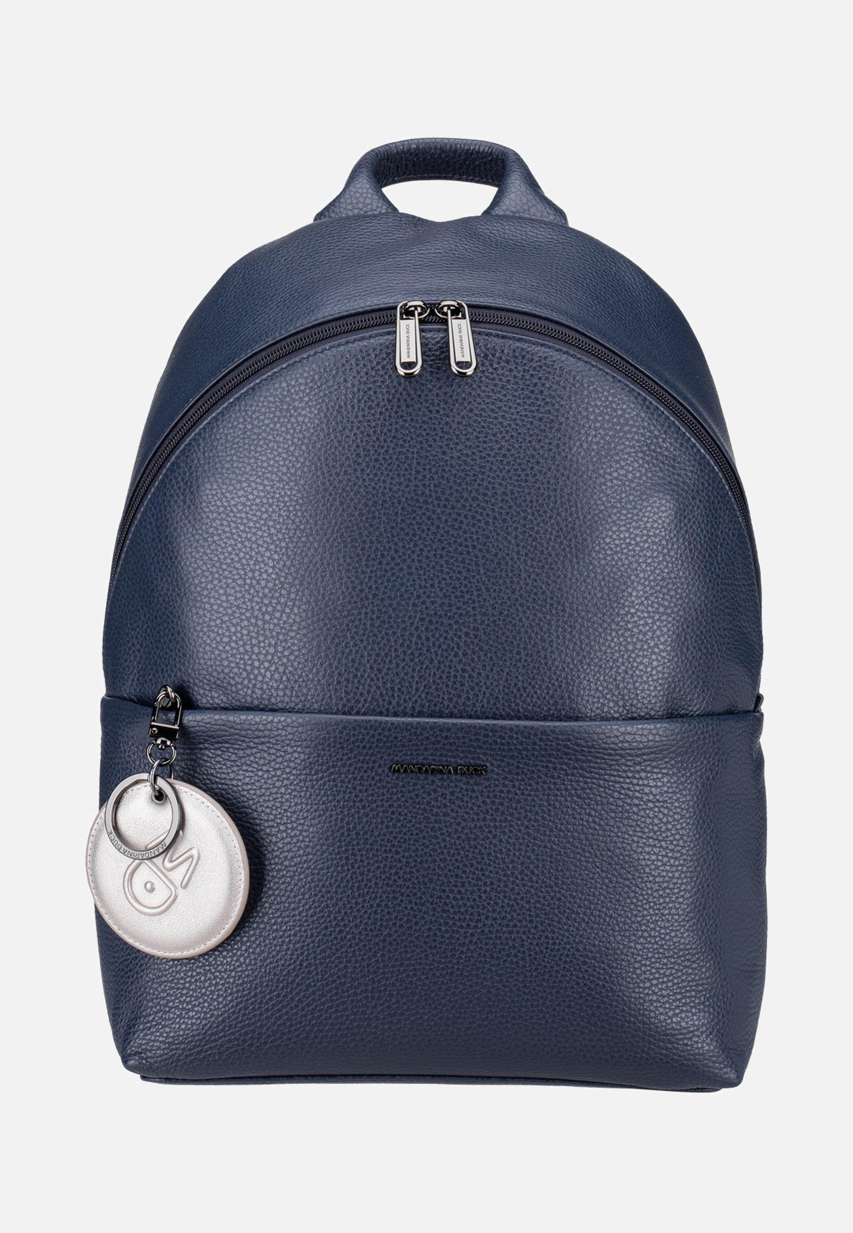 Mandarina Duck Mellow Leather FZT35 Dress Blue Backpack