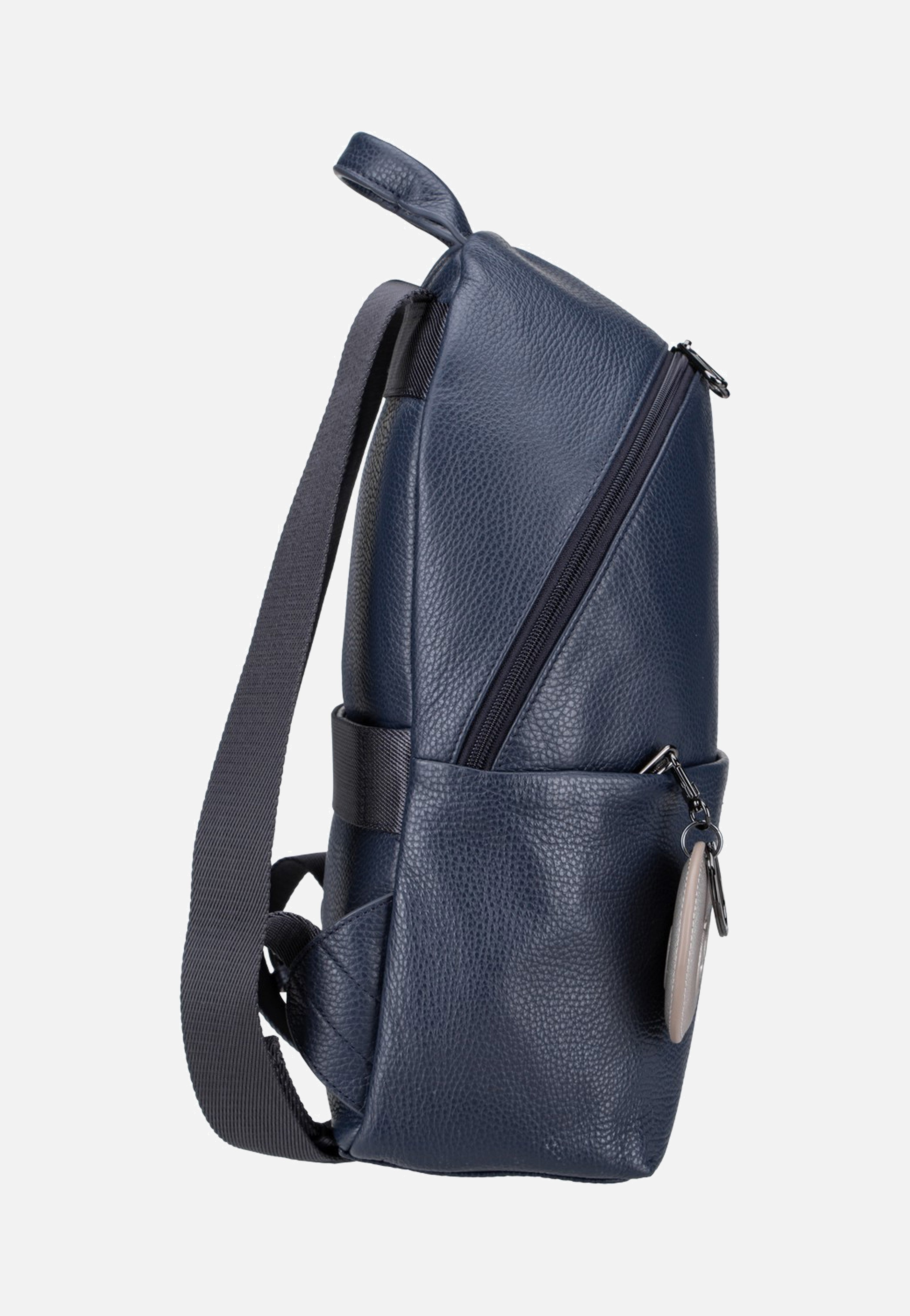 Mandarina Duck Mellow Leather FZT35 Dress Blue Backpack
