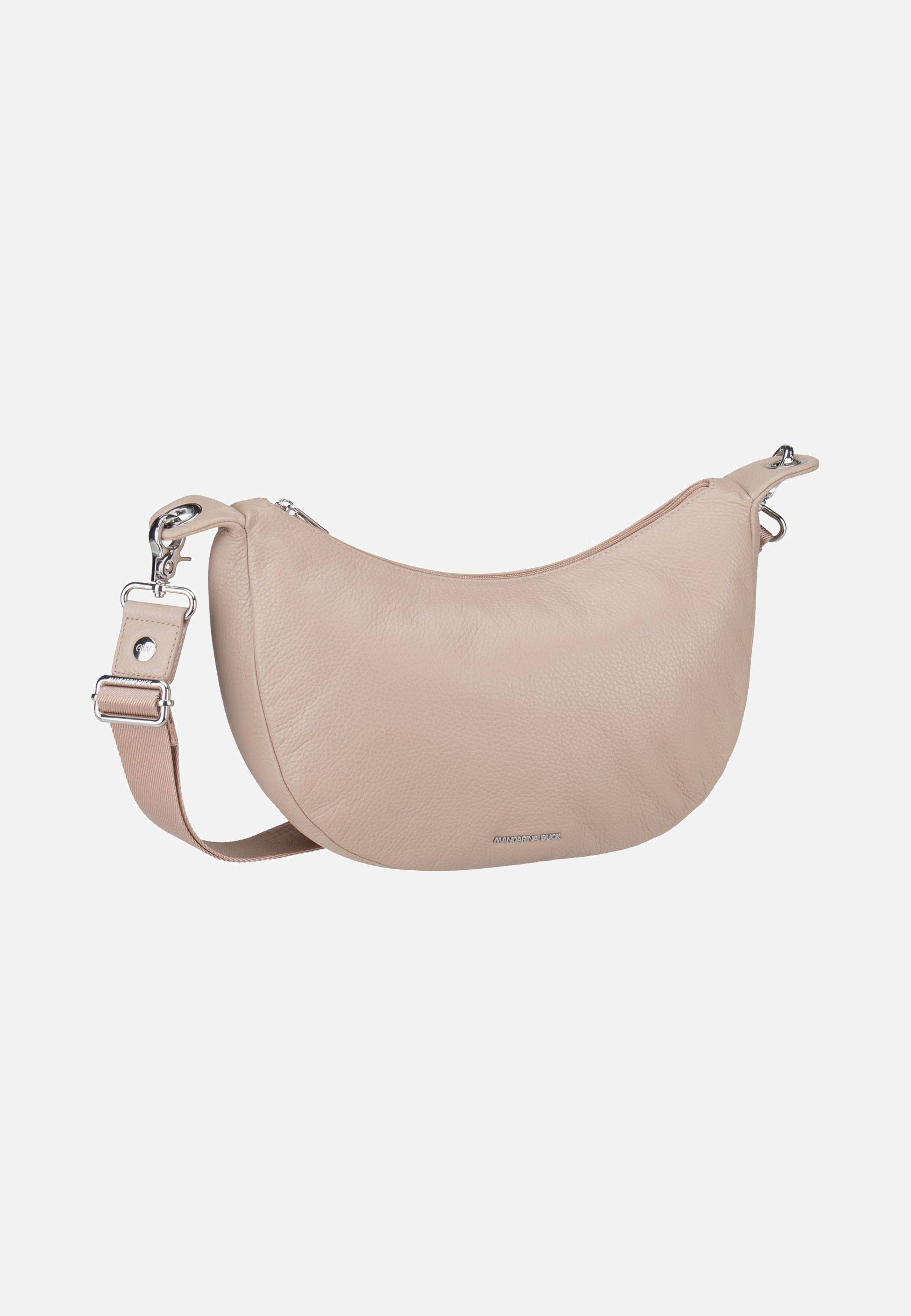 Mandarina Duck - Mellow Leather Hobo FZT03 Warm Taupe - Hobo Bag | Neutral-Image