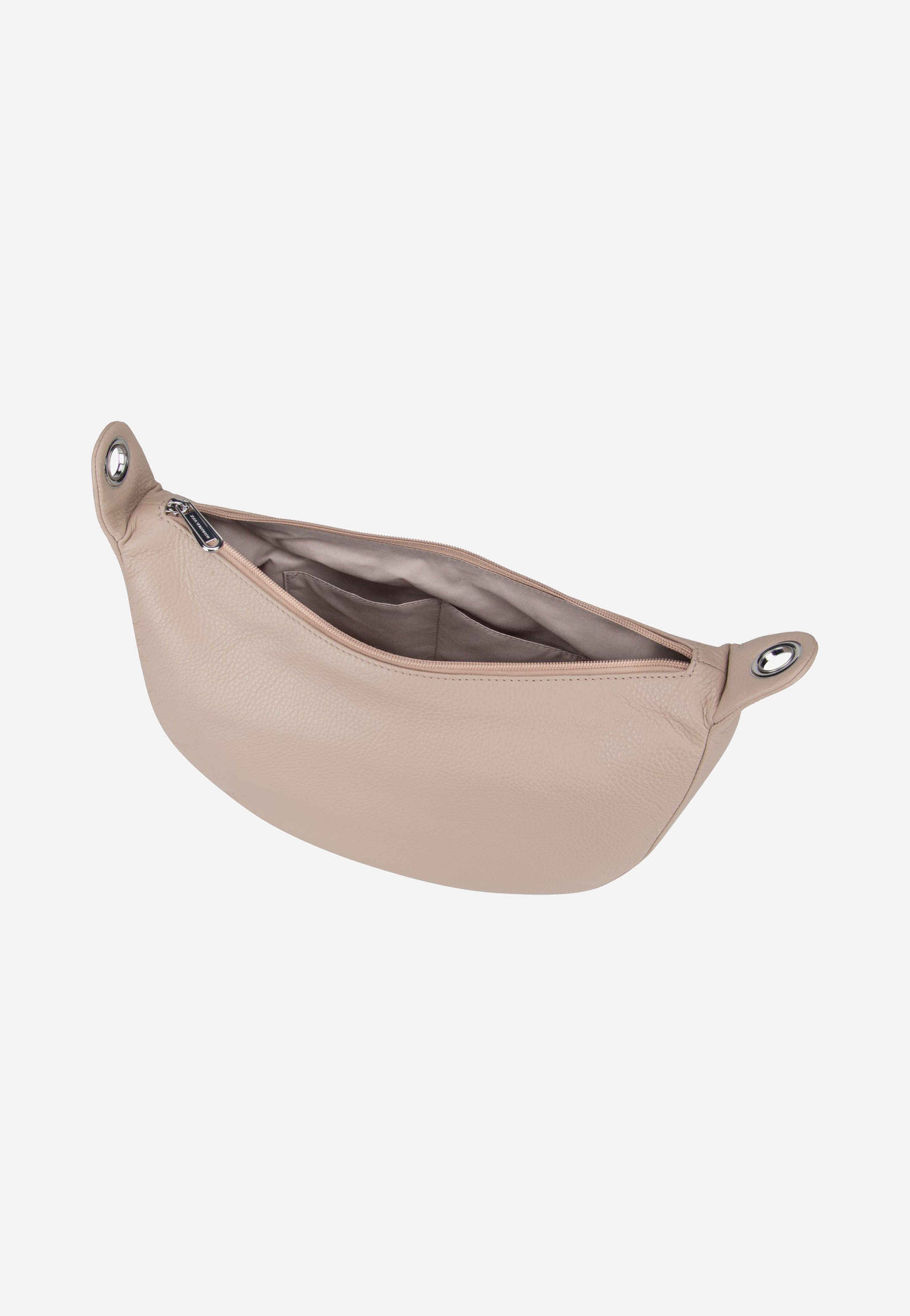 Mandarina Duck - Mellow Leather Hobo FZT03 Warm Taupe - Hobo Bag | Neutral-Image