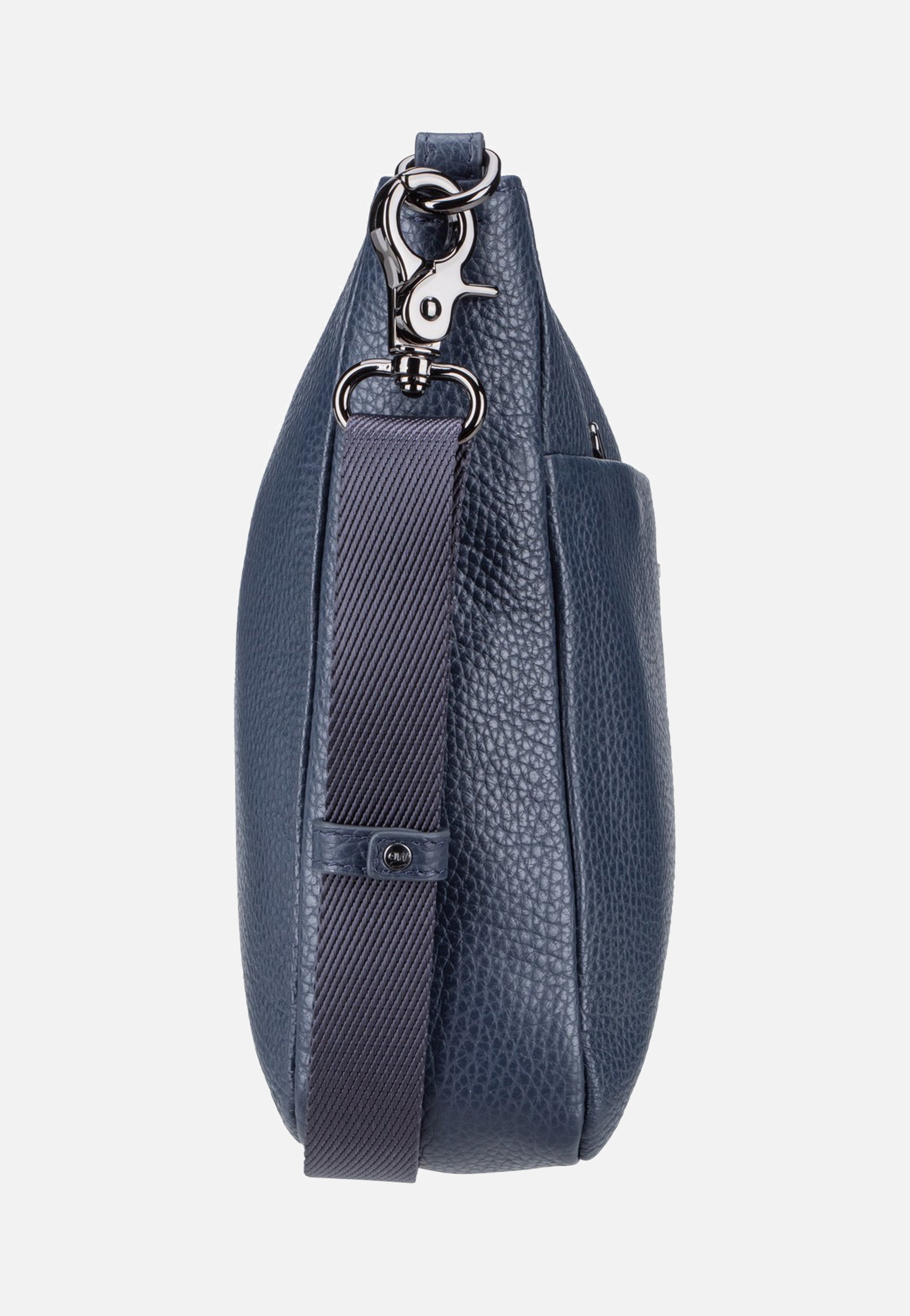 Mandarina Duck Mellow Leather Squared FZT17 Dress Blue Crossbody Bag