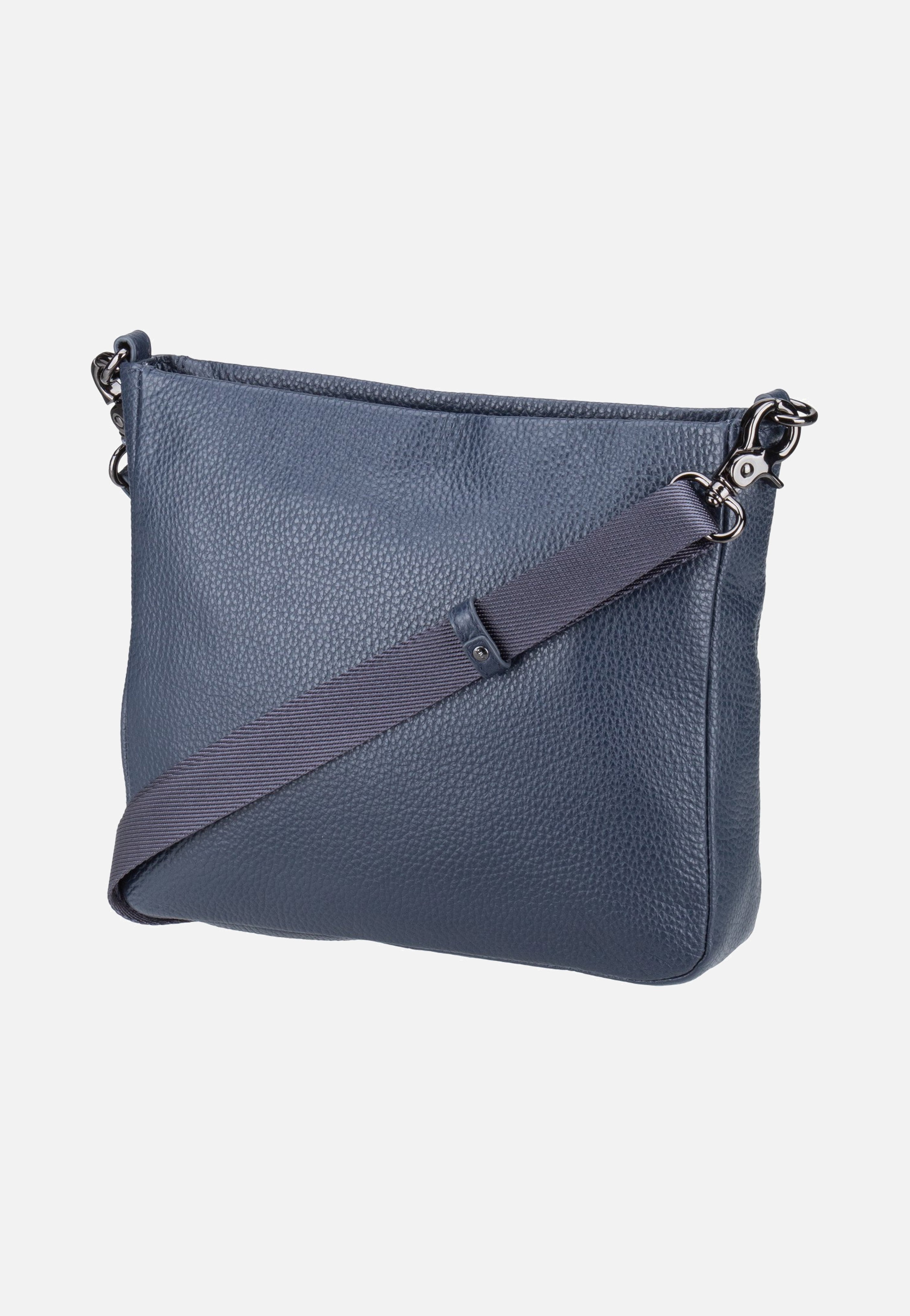 Mandarina Duck Mellow Leather Squared FZT17 Dress Blue Crossbody Bag