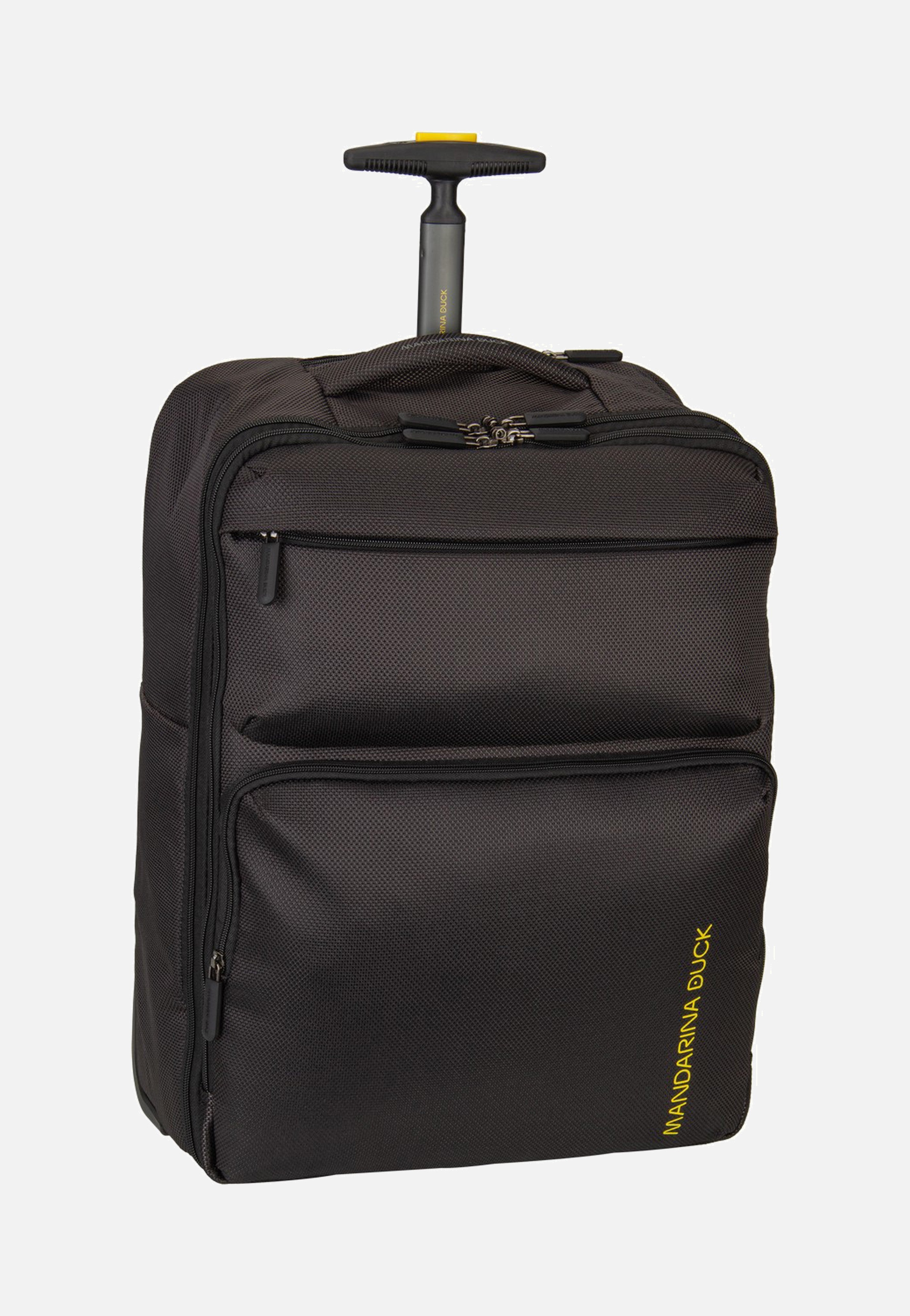 【yukihiro】 Mandarina Duck Zephyr Trolley OTV06 Black - Backpack Trolley | Sakoi