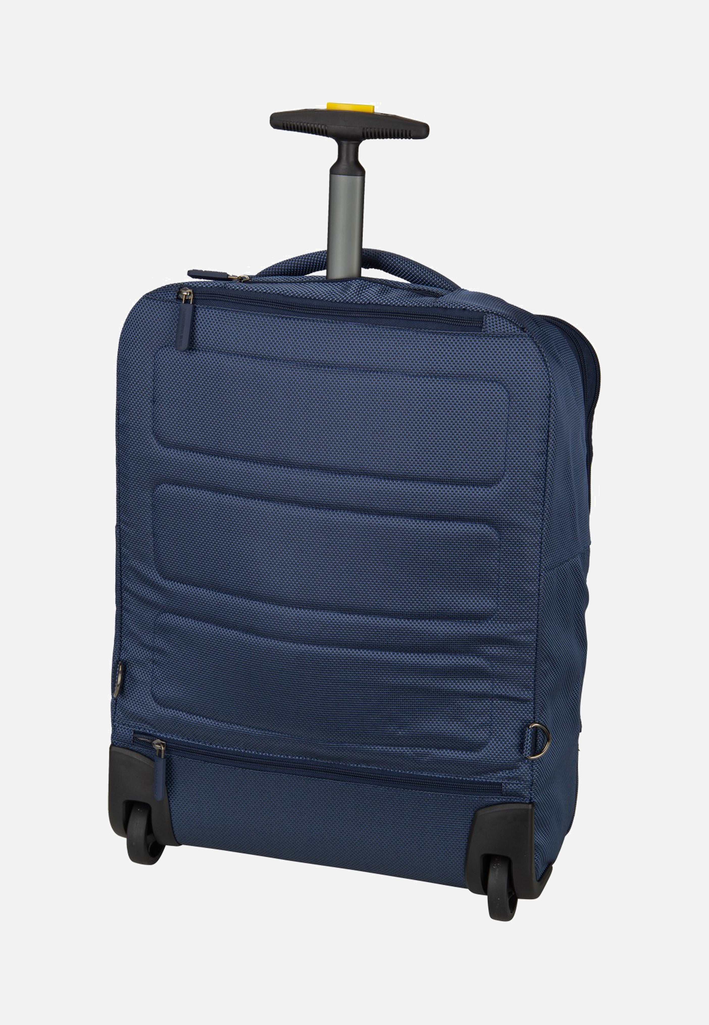 Mandarina Duck - Zephyr Trolley OTV06 Dress Blue - Backpack Trolley | Neutral-Image