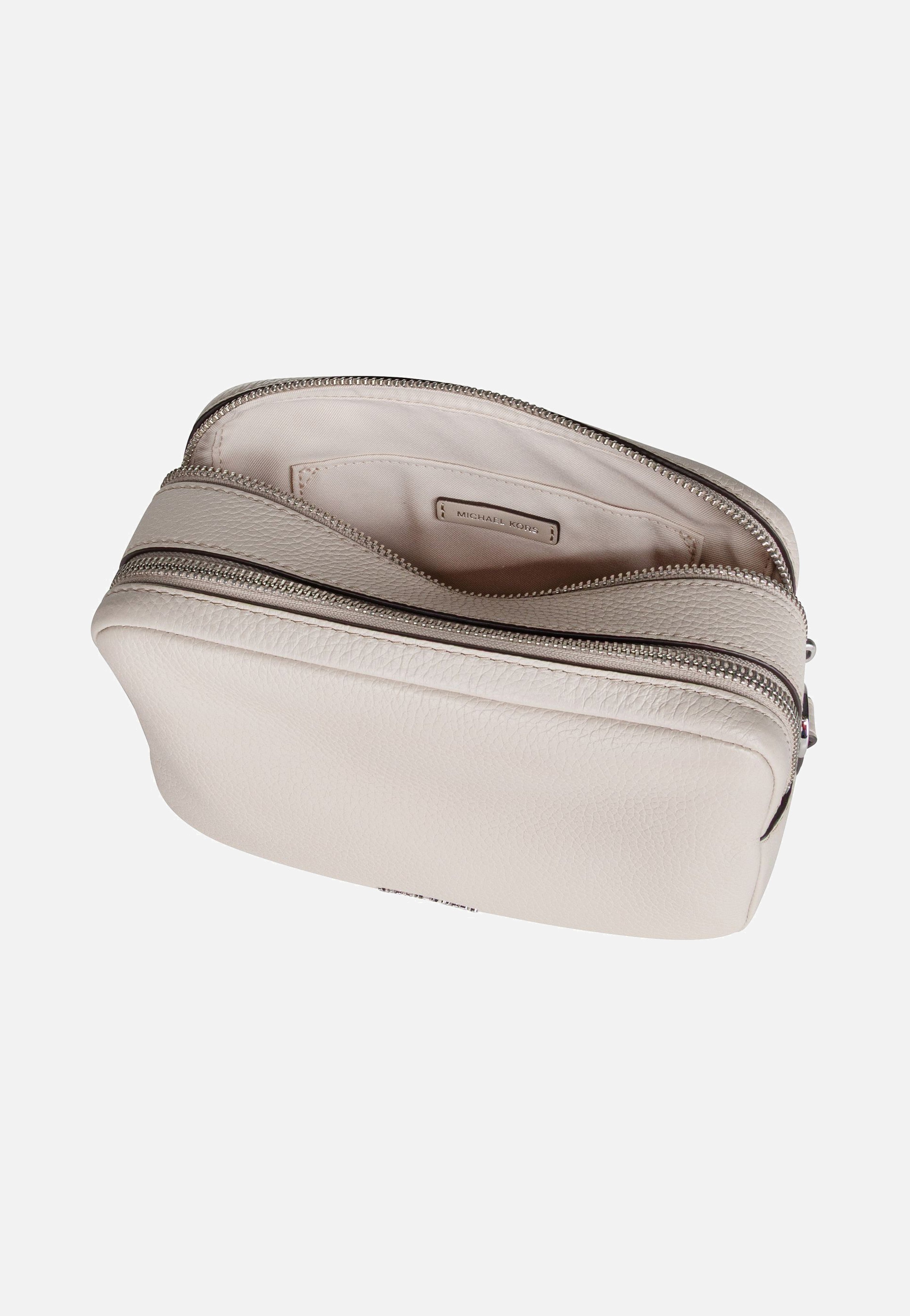 Michael Kors - Bryant Medium Double Zip Chain Camera Pebble Light Sand - Crossbody Bag | Women-Image