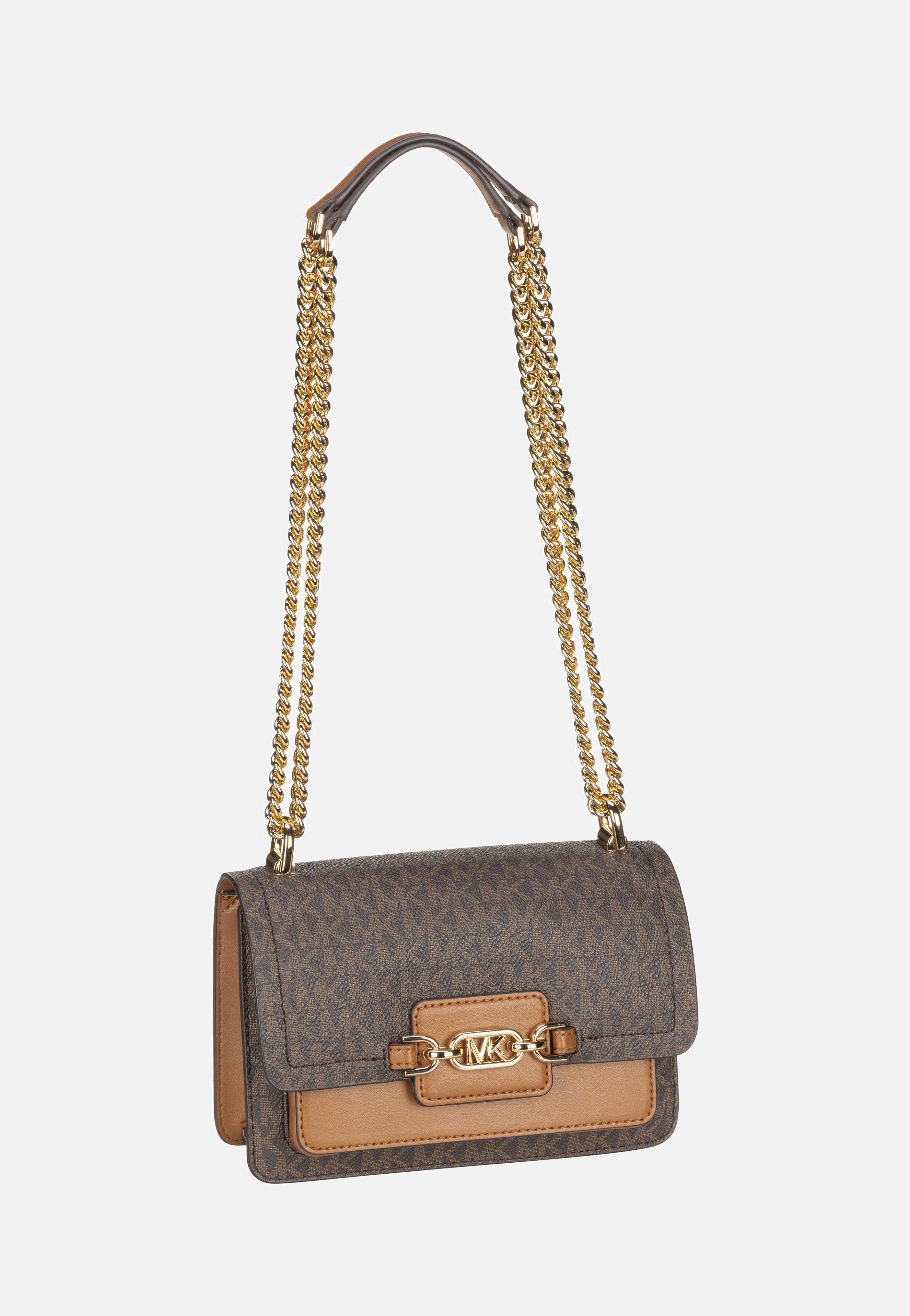 Michael Kors - Heather XS Xbody MK Signature Brown/Acorn - Evening Bag | Women-Image