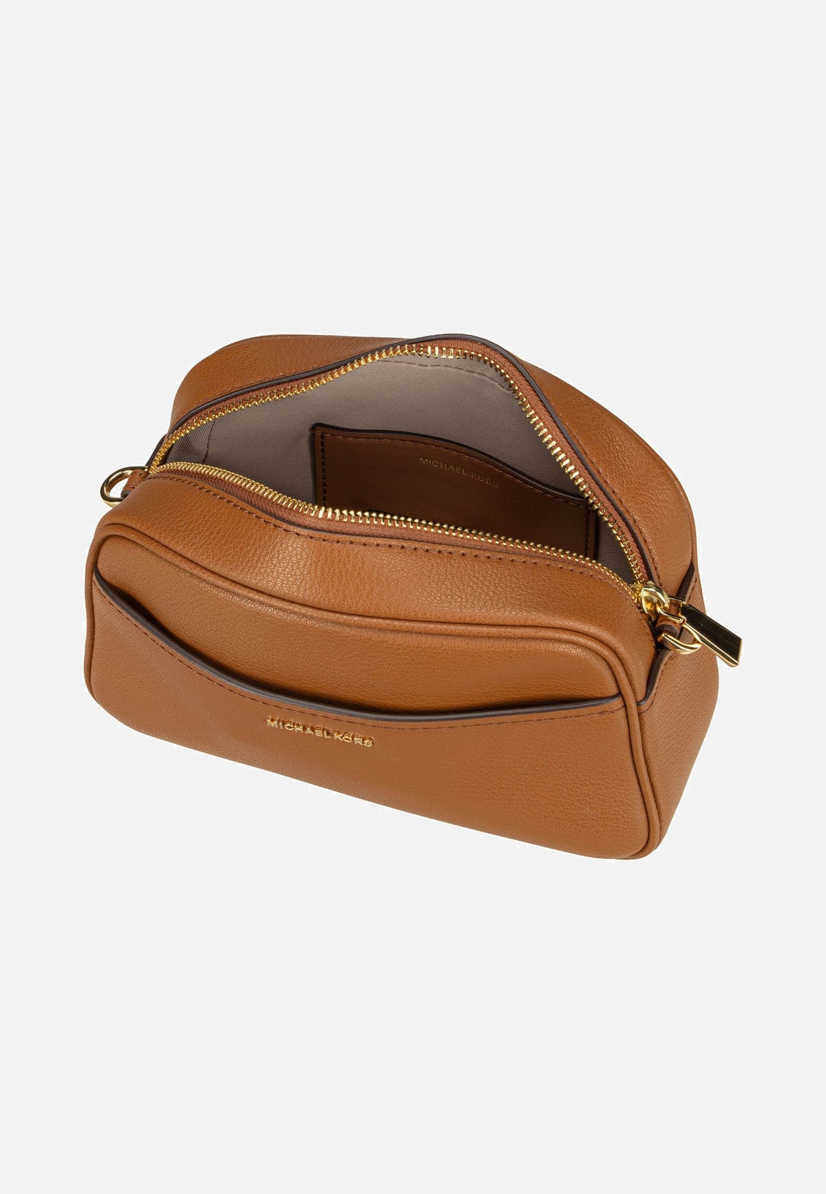 Michael Kors Jet Set SM Camera XBody Solid Embossed Luggage Crossbody Bag