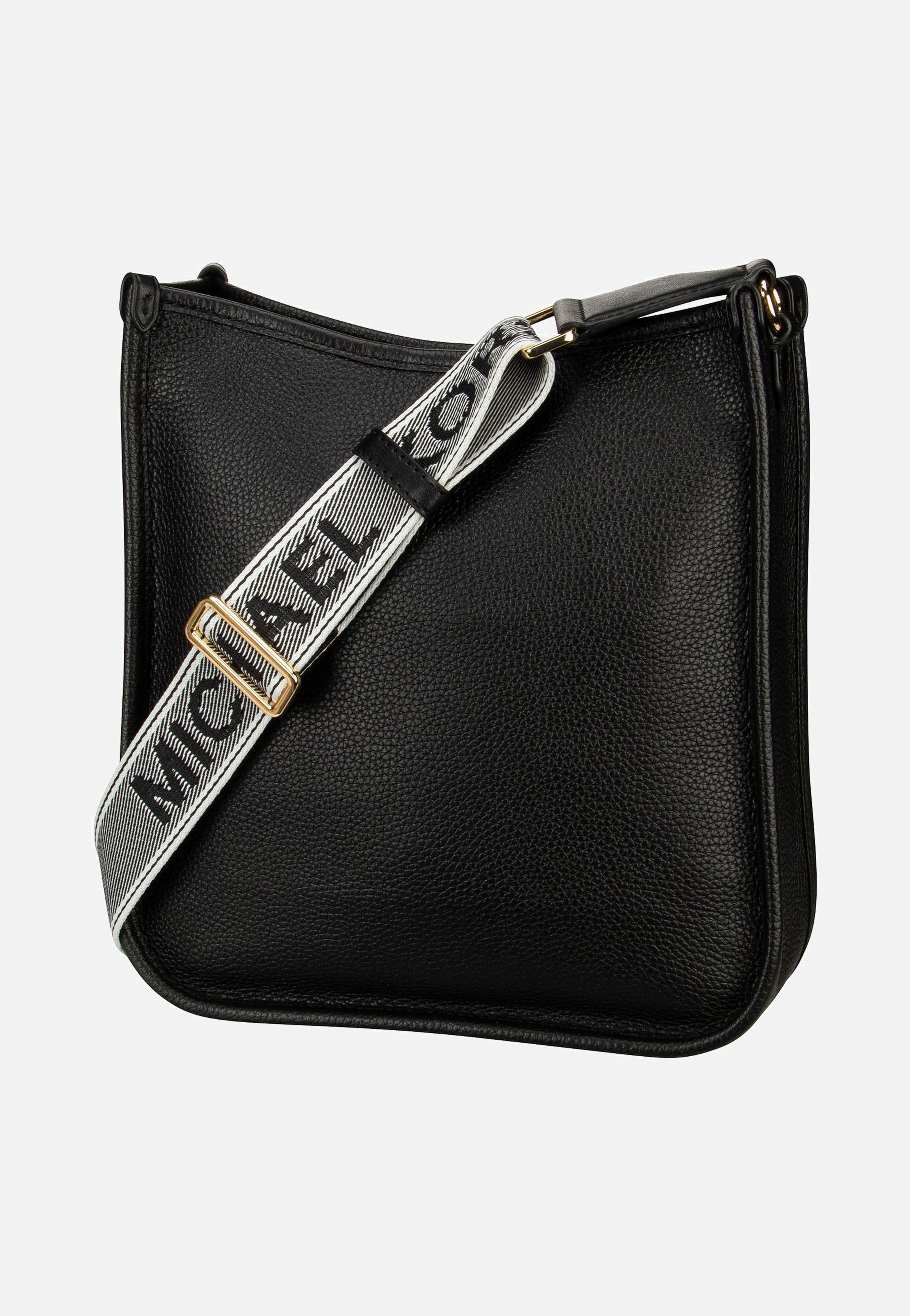 Michael Kors - Luisa LG 30/32 Pebble EMB Black - Crossbody Bag | Neutral-Image
