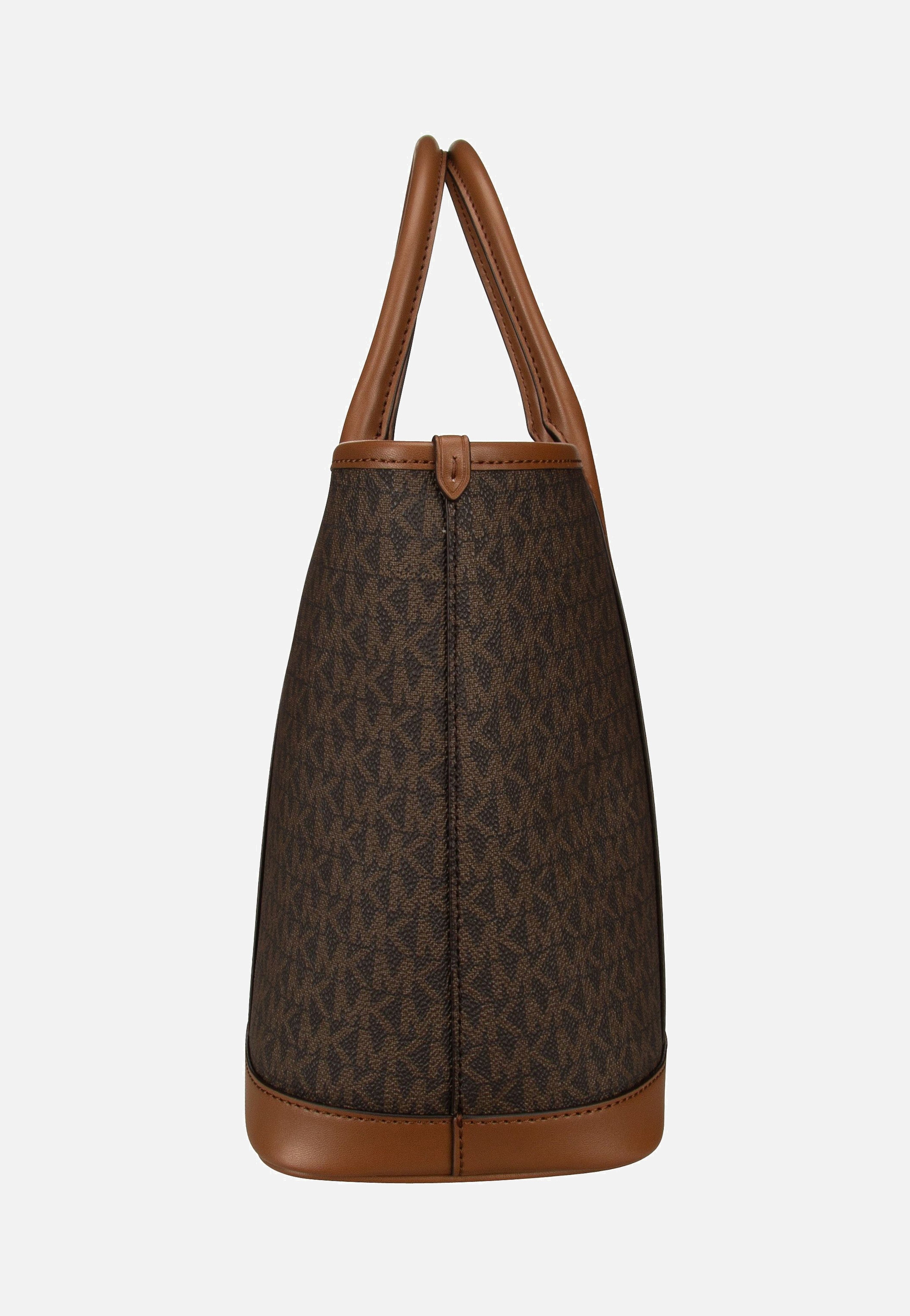 Michael Kors Luisa MD MK SIG Brown/Luggage Tote Bag