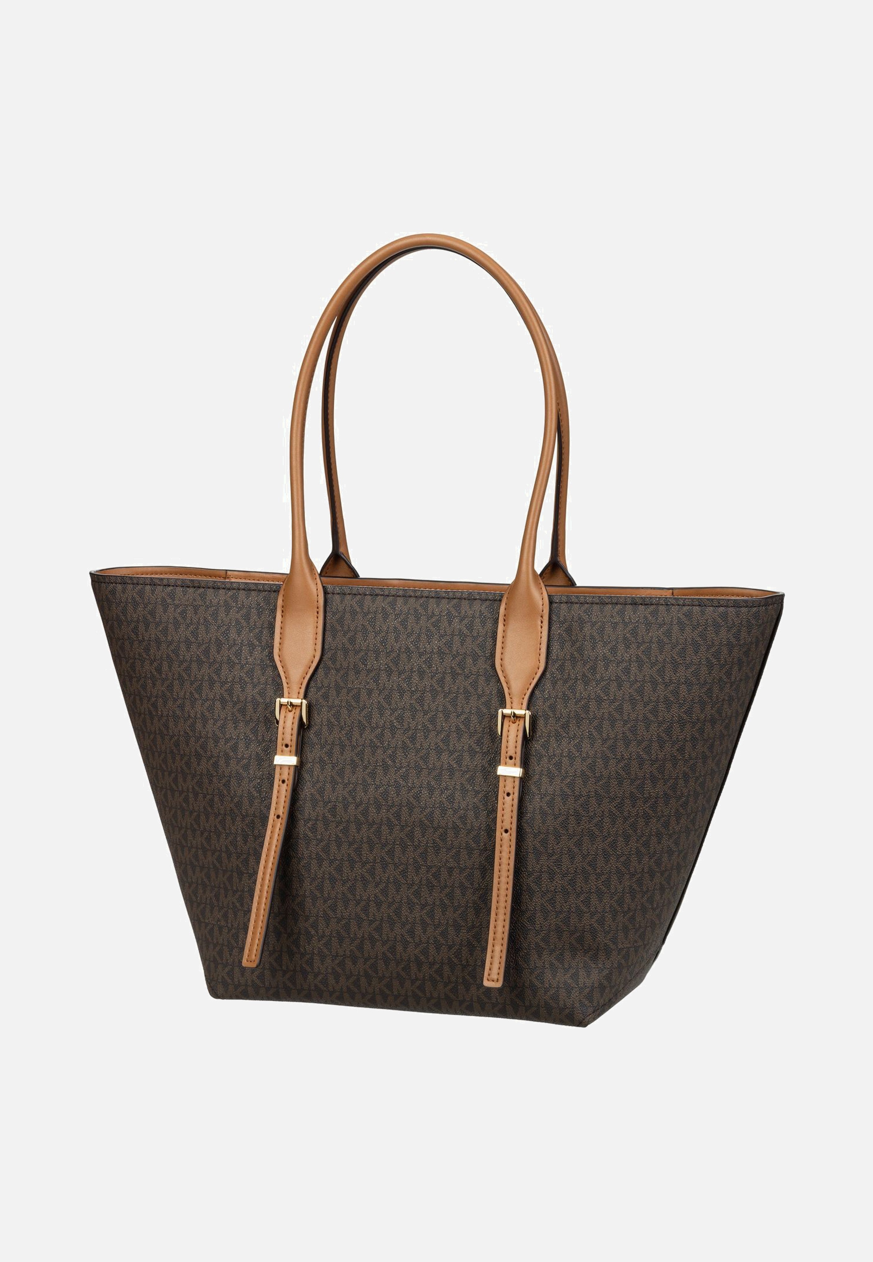 Michael Kors - Moore LG Buckle MK SIG Brown/Acorn - Shopper | Women-Image