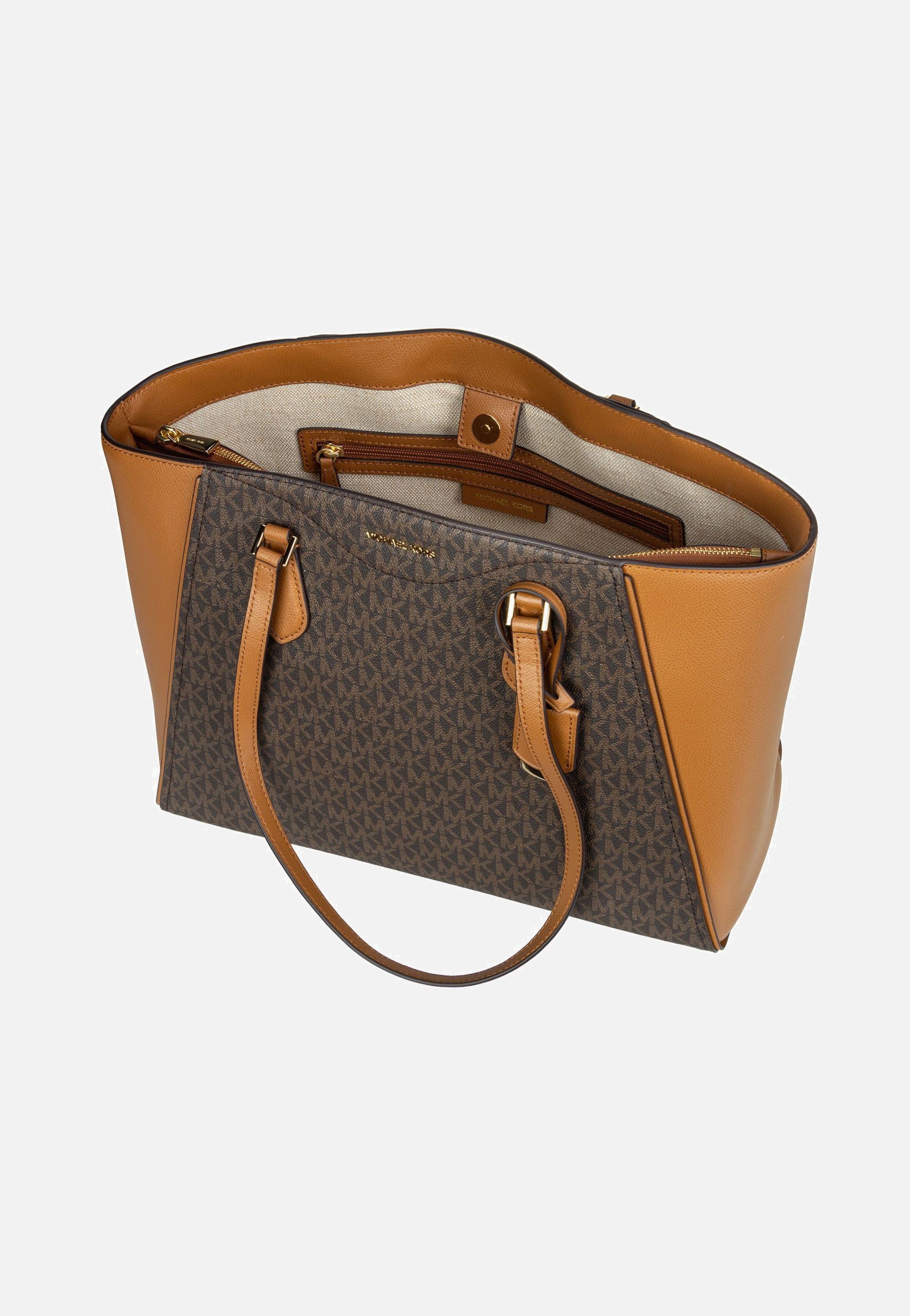 Michael Kors - Taryn Large MF TZ MK SIG Brown/Acorn - Shopper | Women-Image