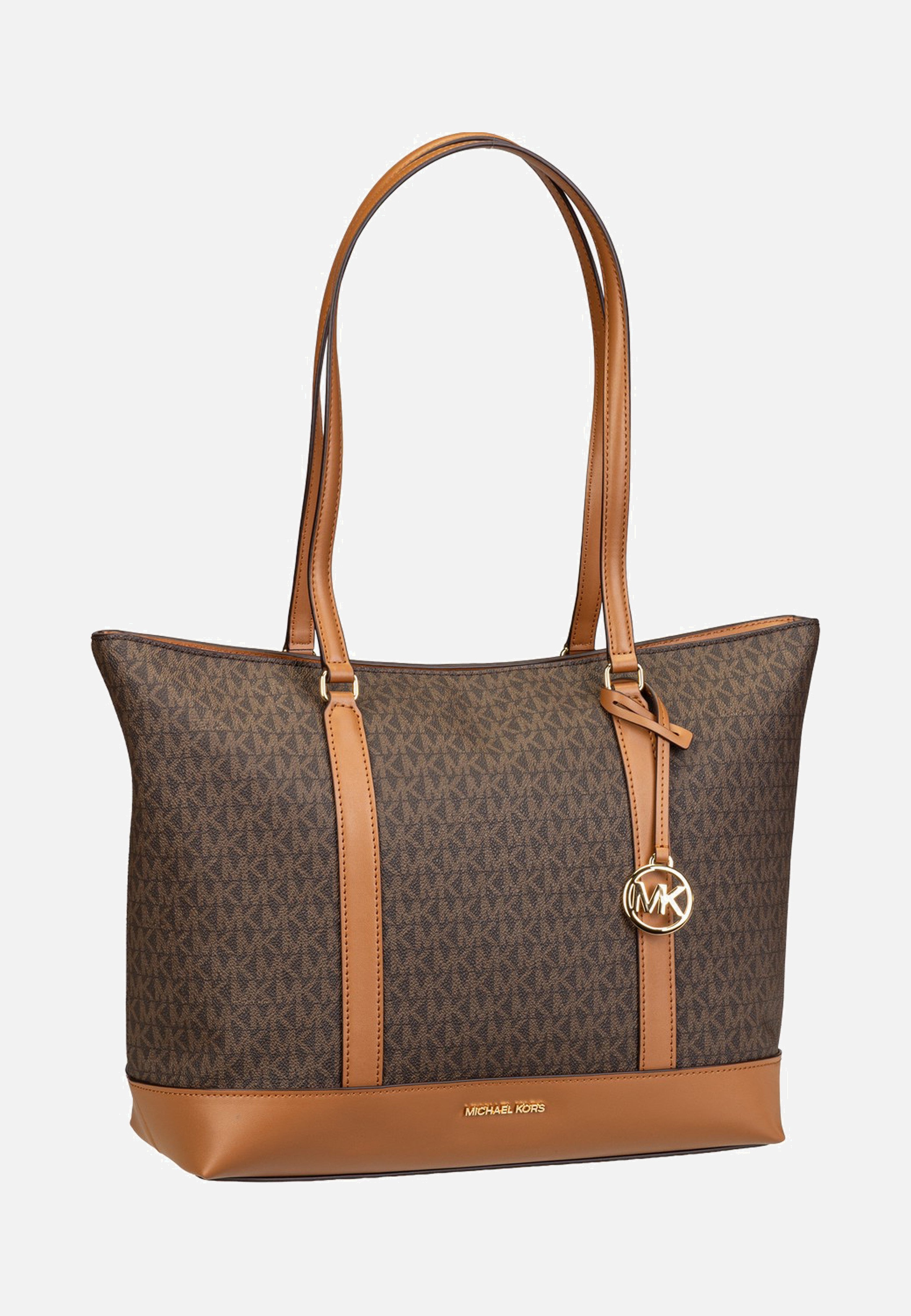 Michael Kors Andie MD NS Tote Brown/Acorn - Shopper | Sakoi