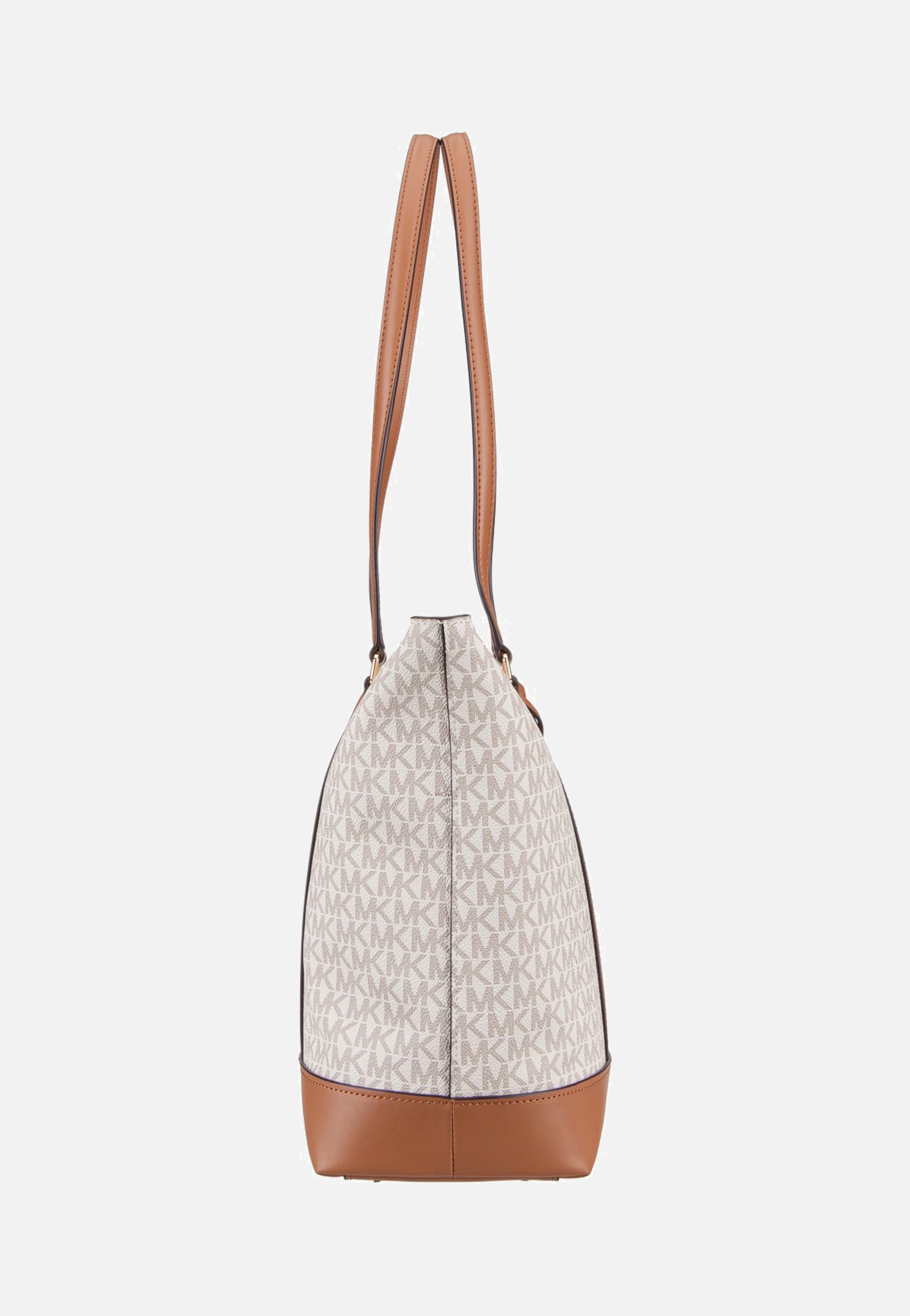 Michael Kors Andie MD NS Tote Vanilla/Acorn Shopper