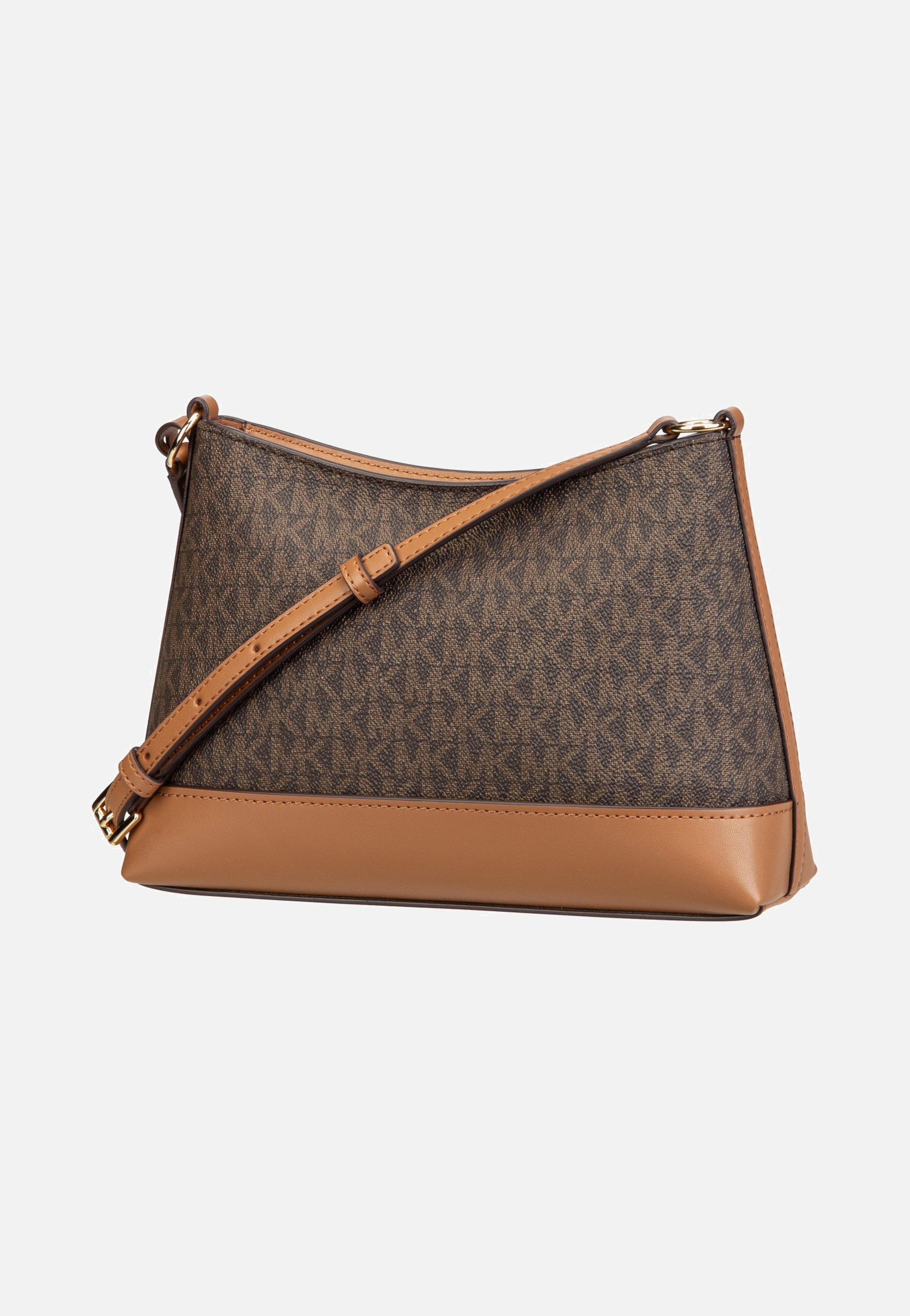 Michael Kors Andie SM TZ Xbody Brown/Acorn Crossbody Bag