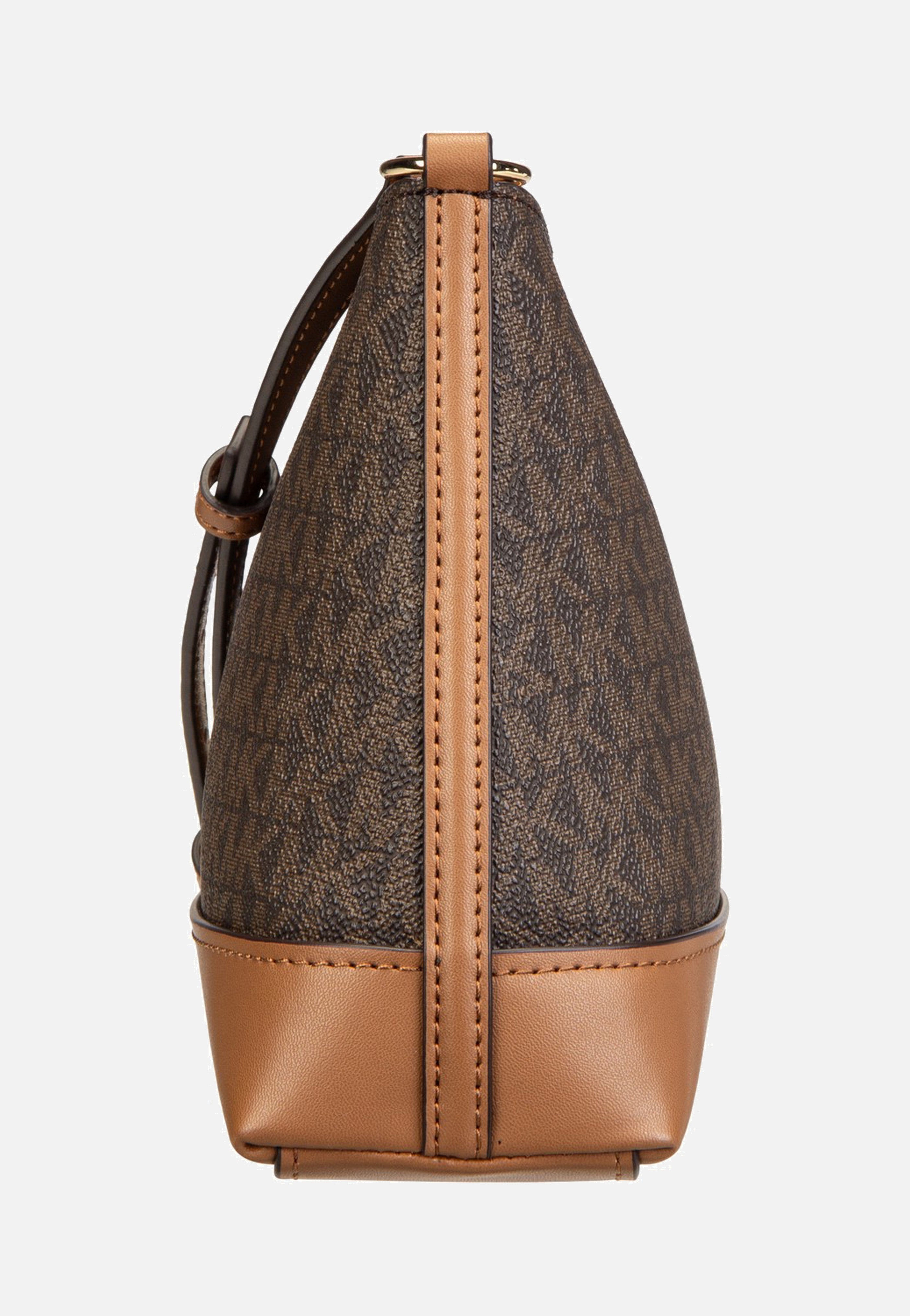 Michael Kors Andie SM TZ Xbody Brown/Acorn Crossbody Bag