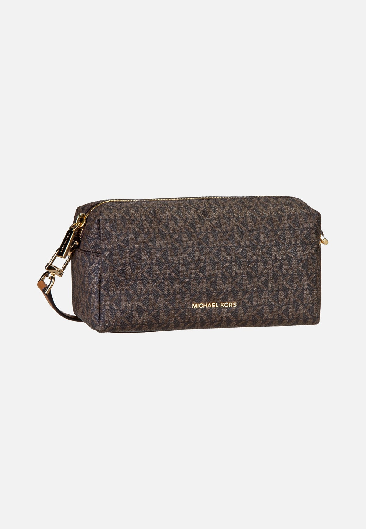 Michael Kors Bryant SM Soft Xbody W/ Chain Brown/Acorn Bolso bandolera