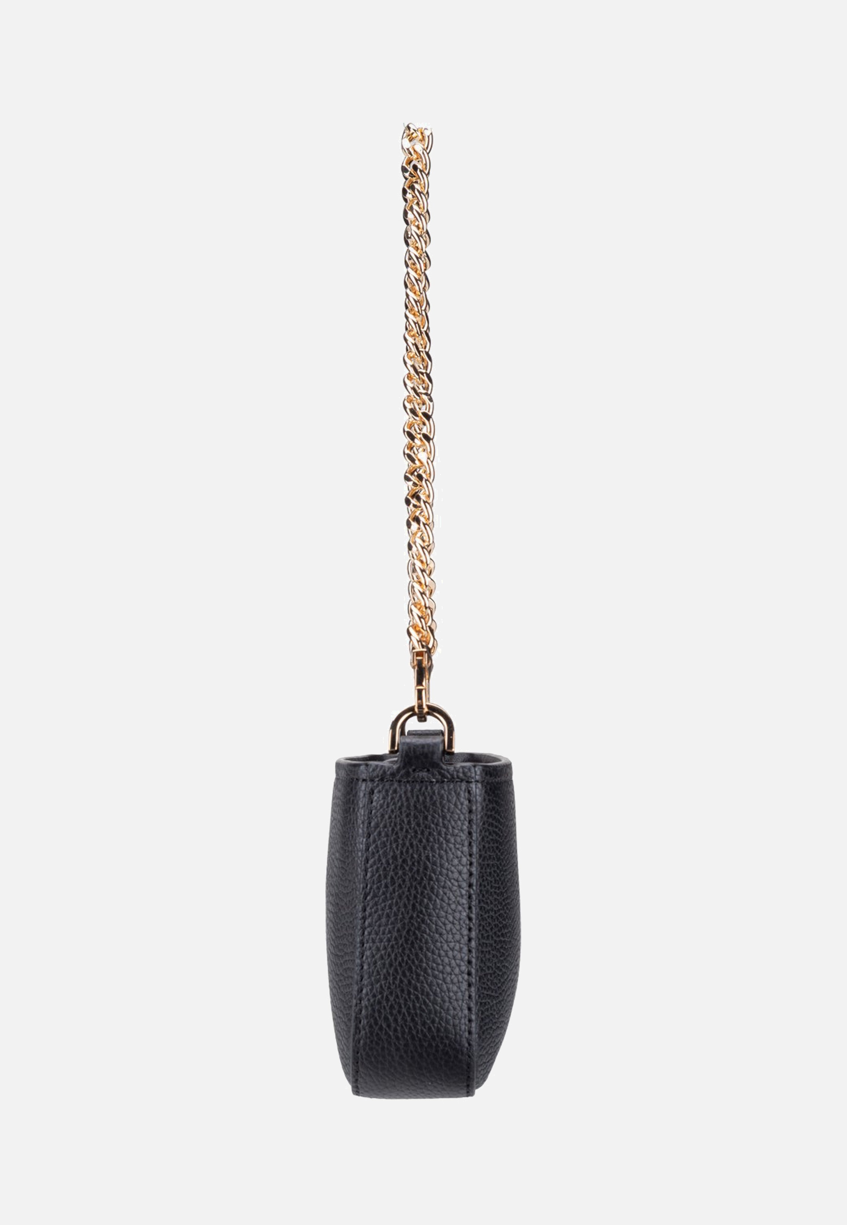 Michael Kors Bryant Small Conv Xbody Pouchette Black Evening Bag