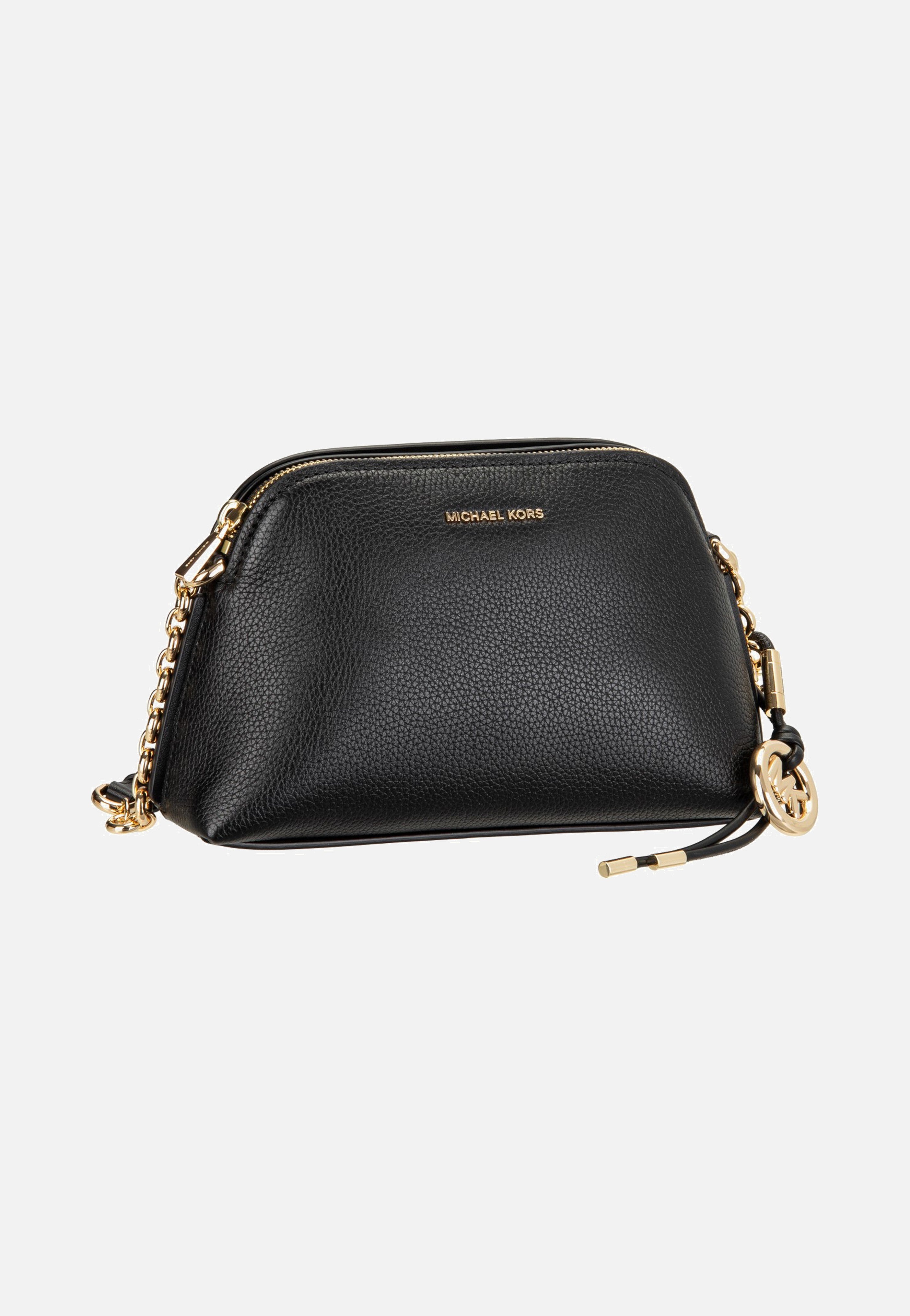 Michael Kors Freddie Small Dome Chn Xbody Black - Crossbody Bag