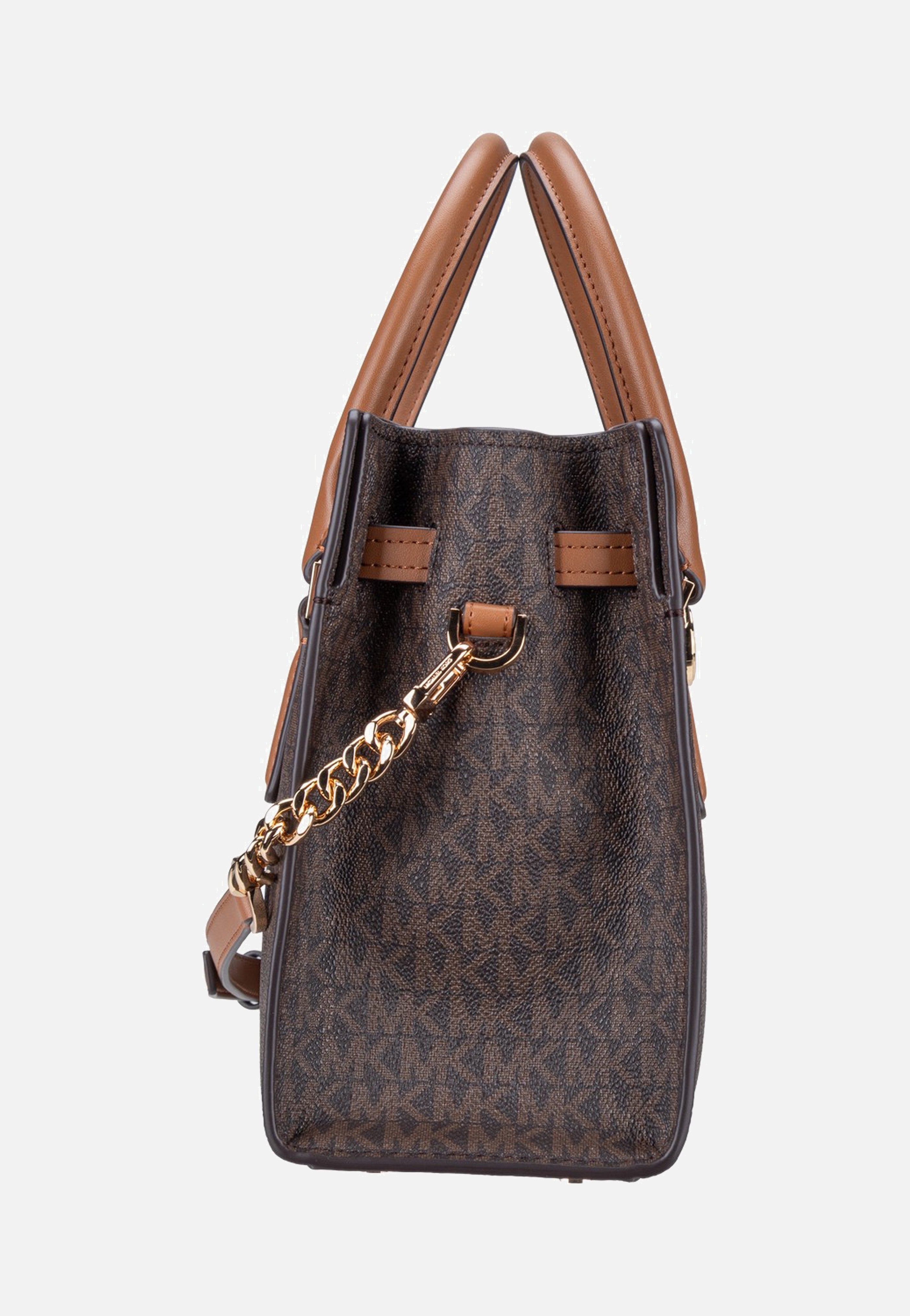 Michael Kors Hamilton Moderne SM Satchel Brown/Acorn Satchel