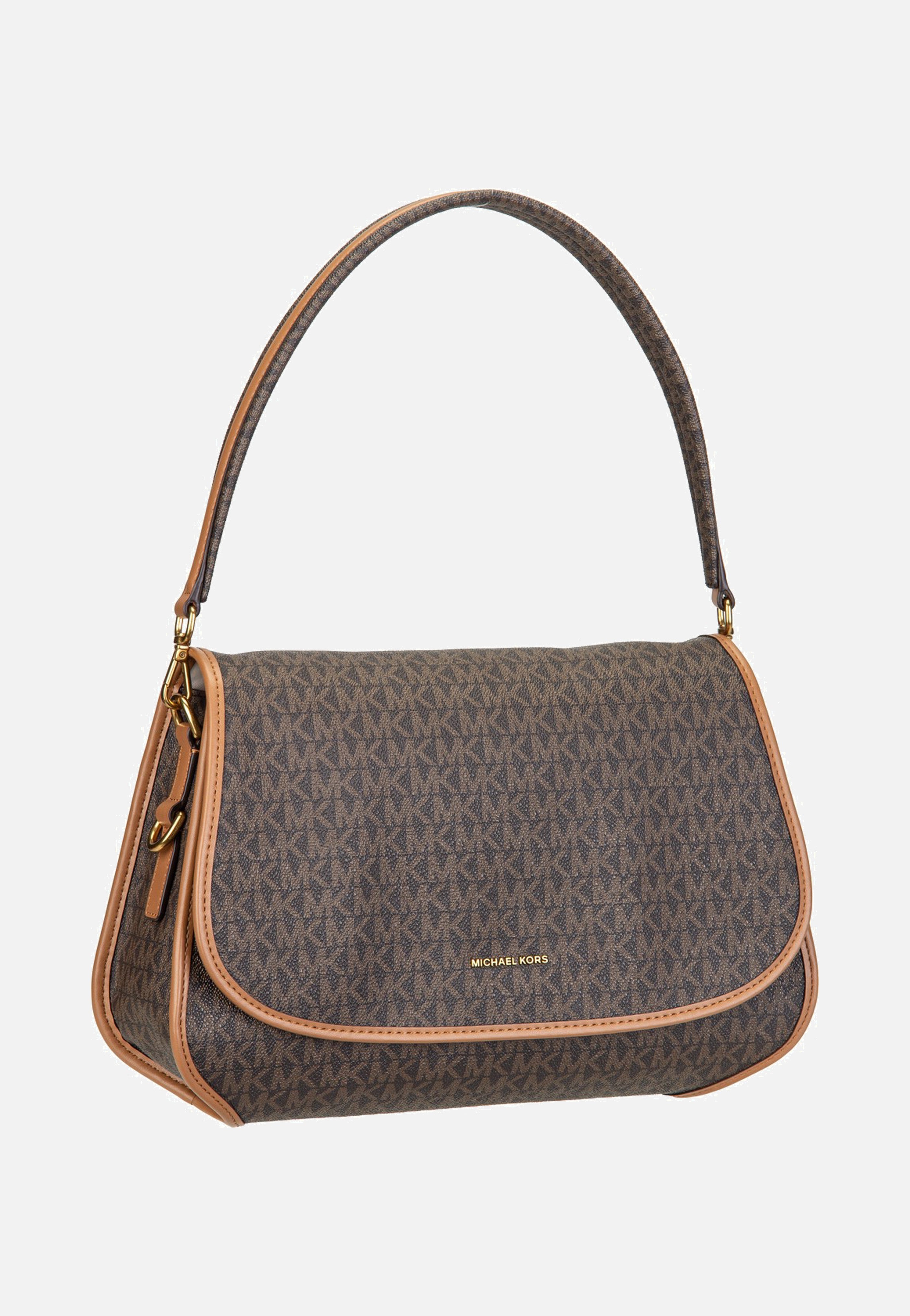 Michael Kors Holmes Medium Conv Msgr Brown/Acorn Shoulder Bag