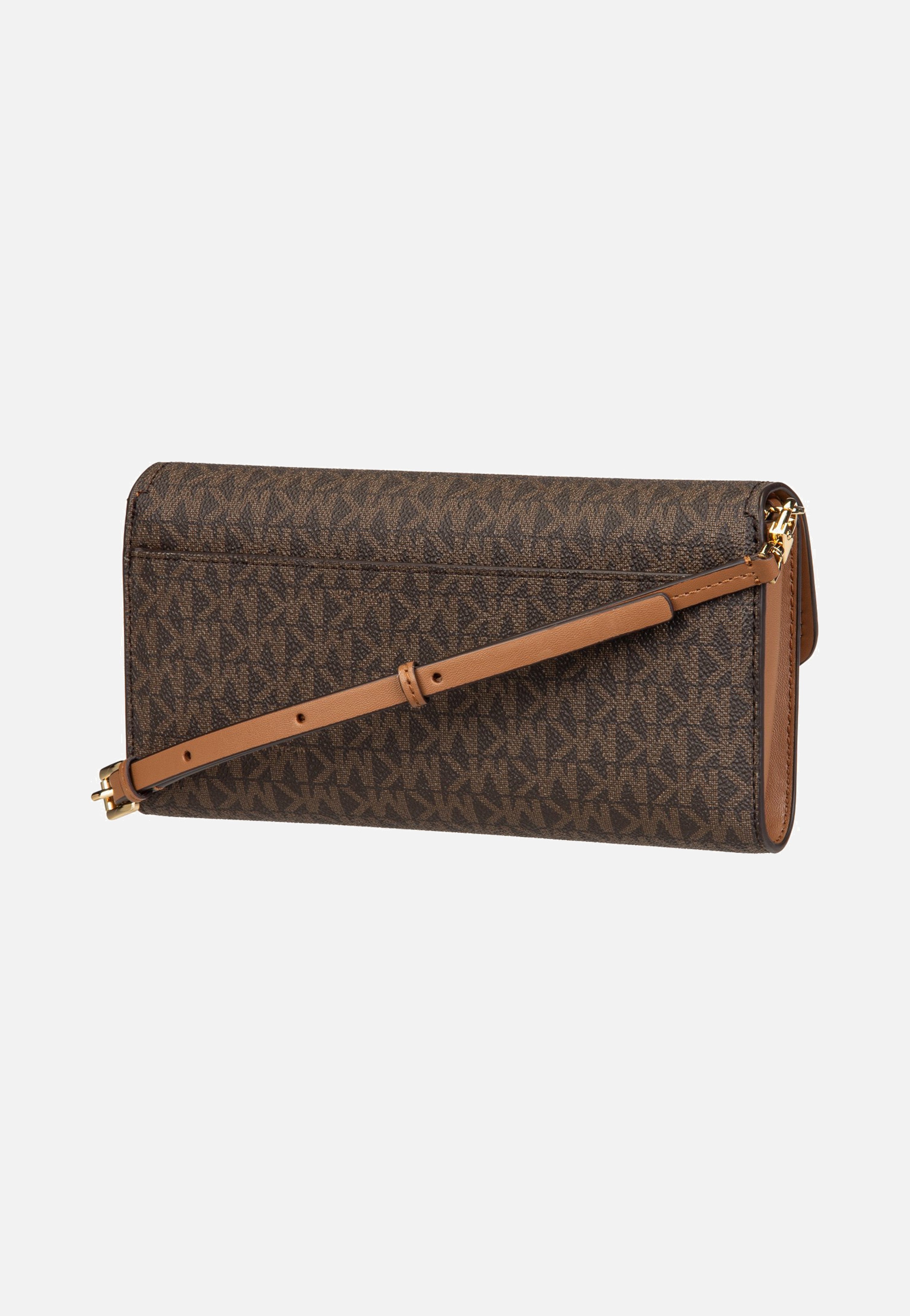 Michael Kors - Jet Set SM Ew Flap Crossbody Brown/Acorn - Evening Bag | Women-Image