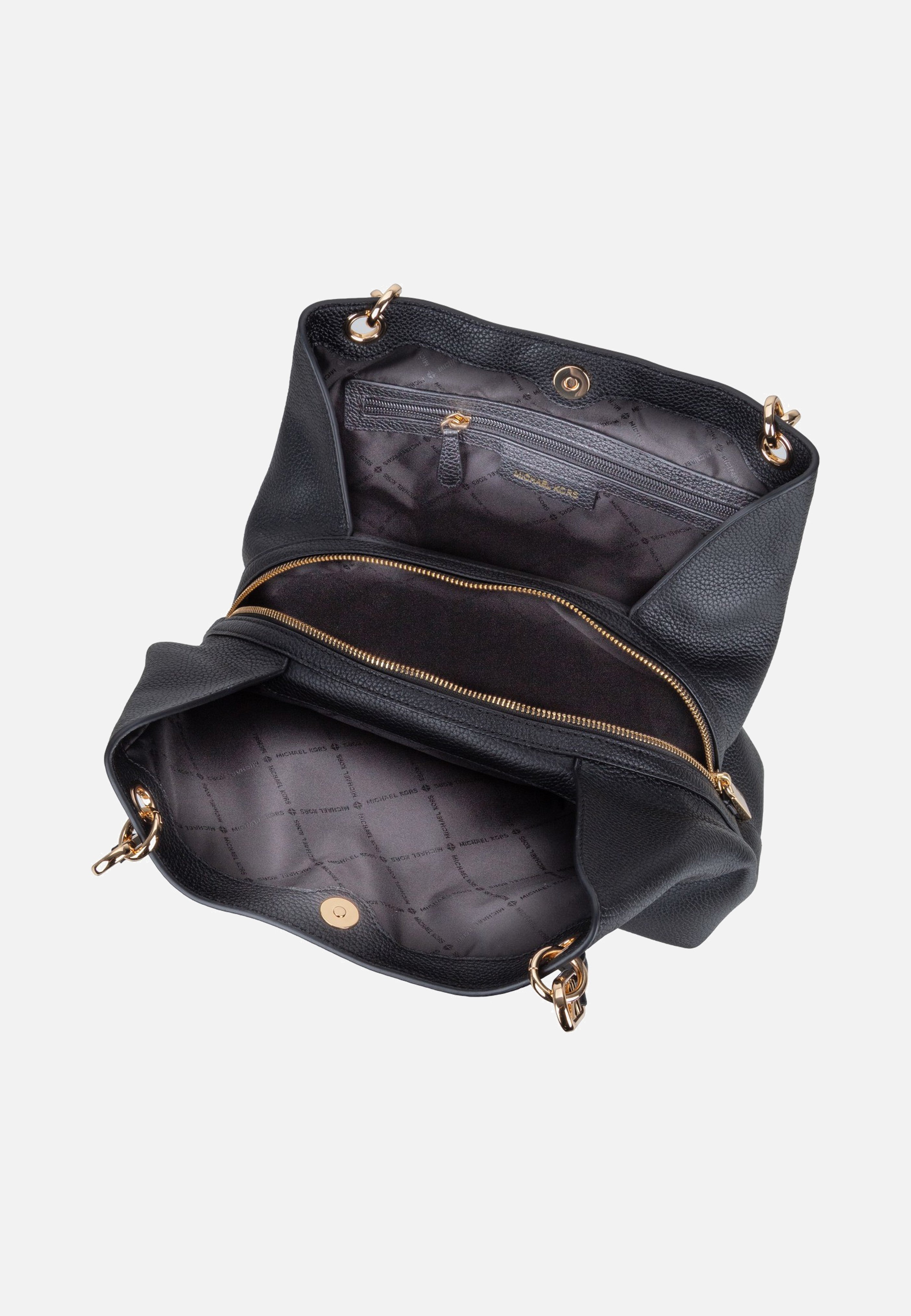 Michael Kors Kensington Large Shldr Tote Black Shoulder Bag
